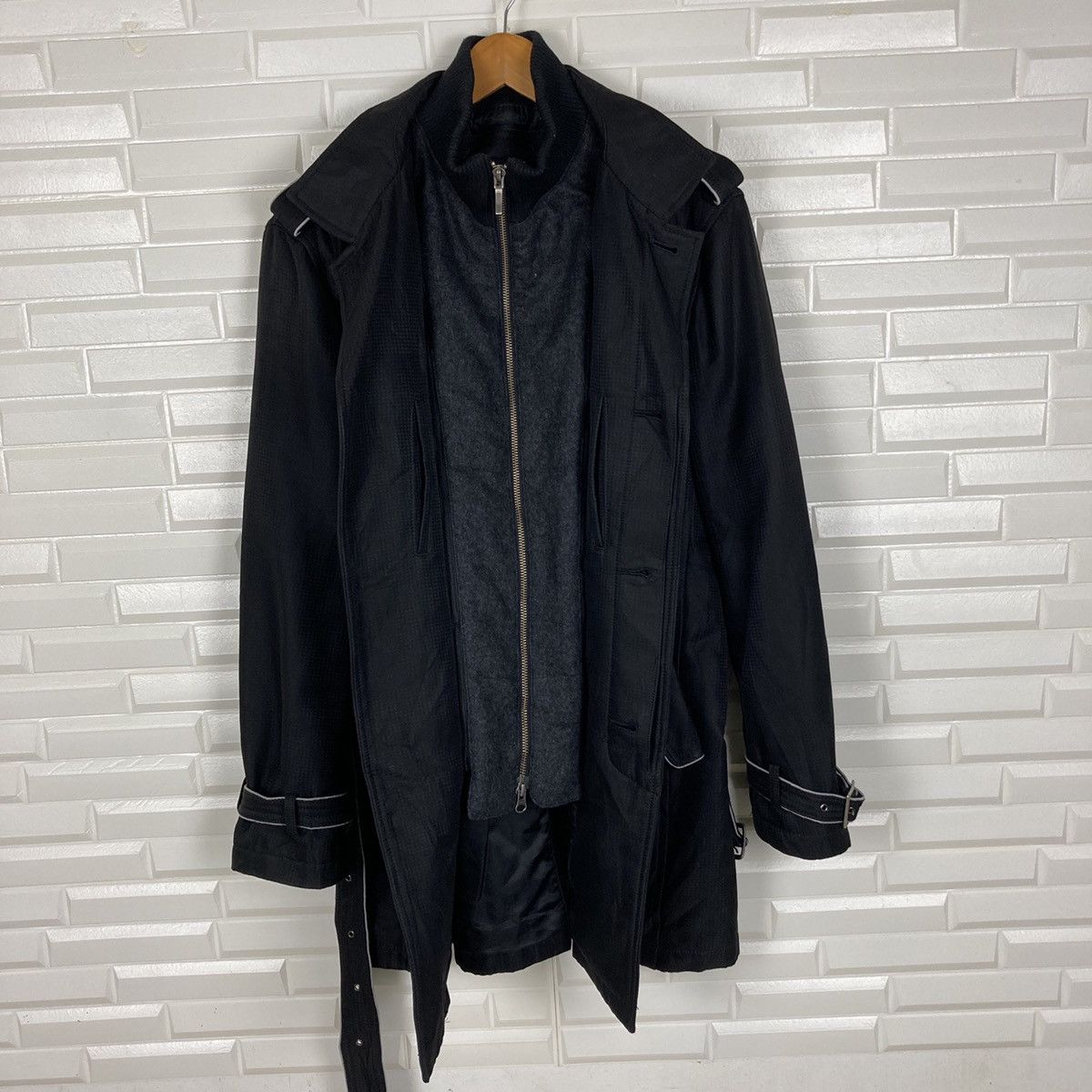Katharine Hamnett London Katharine Hamnett London Bondage Heavy Coat Size US M / EU 48-50 / 2 - 17 Thumbnail