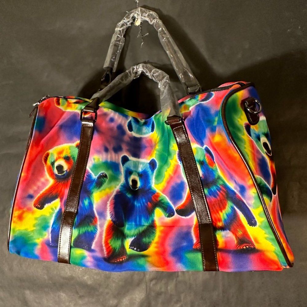 Other Dancing Bears Tie Dye Travel Bag NWT Sports Overnight Size ONE SIZE - 7 Thumbnail