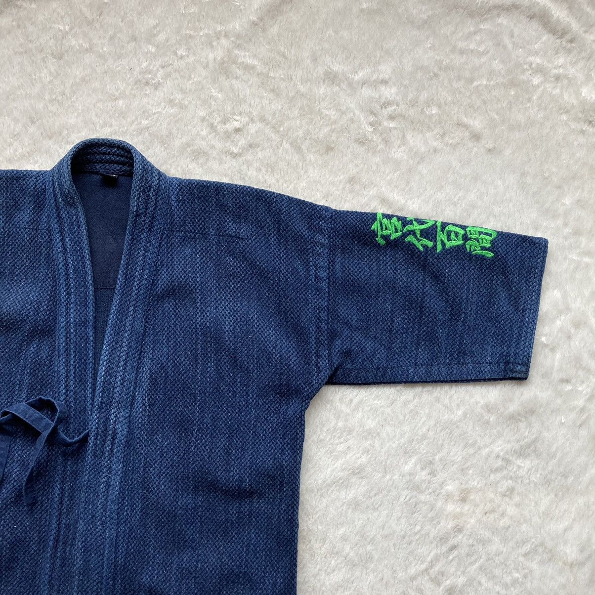 Blue Blue Japan × Japanese Brand 🔥LAST PRICE🔥 Japanese Yamato Indigo Noragi Kimono Size US L / EU 52-54 / 3 - 5 Thumbnail