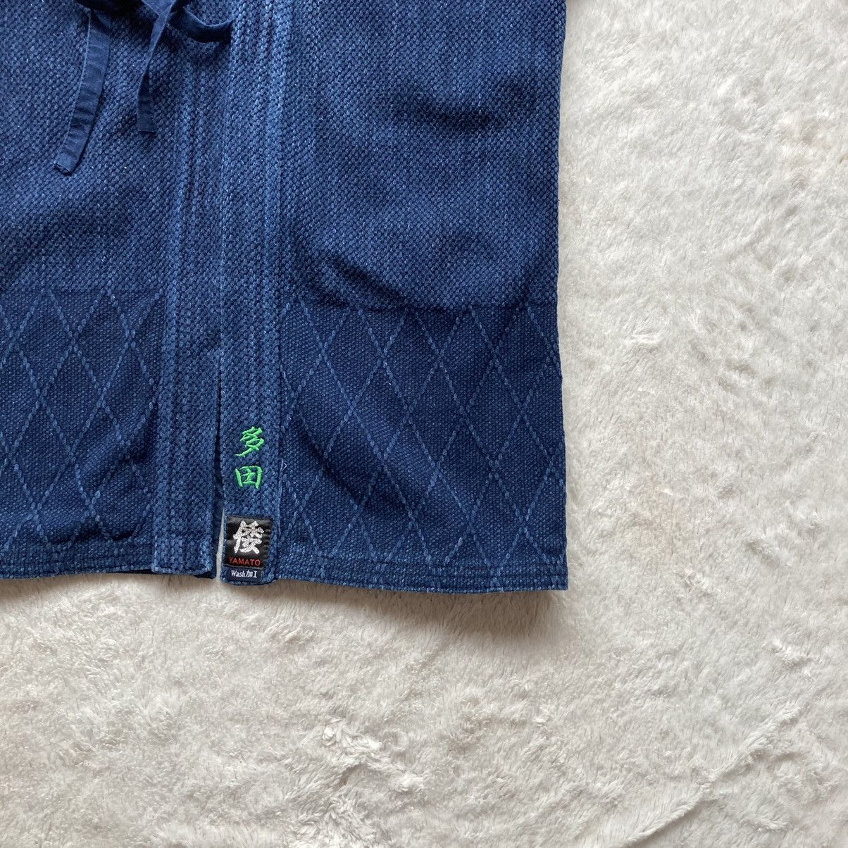 Blue Blue Japan × Japanese Brand 🔥LAST PRICE🔥 Japanese Yamato Indigo Noragi Kimono Size US L / EU 52-54 / 3 - 6 Thumbnail