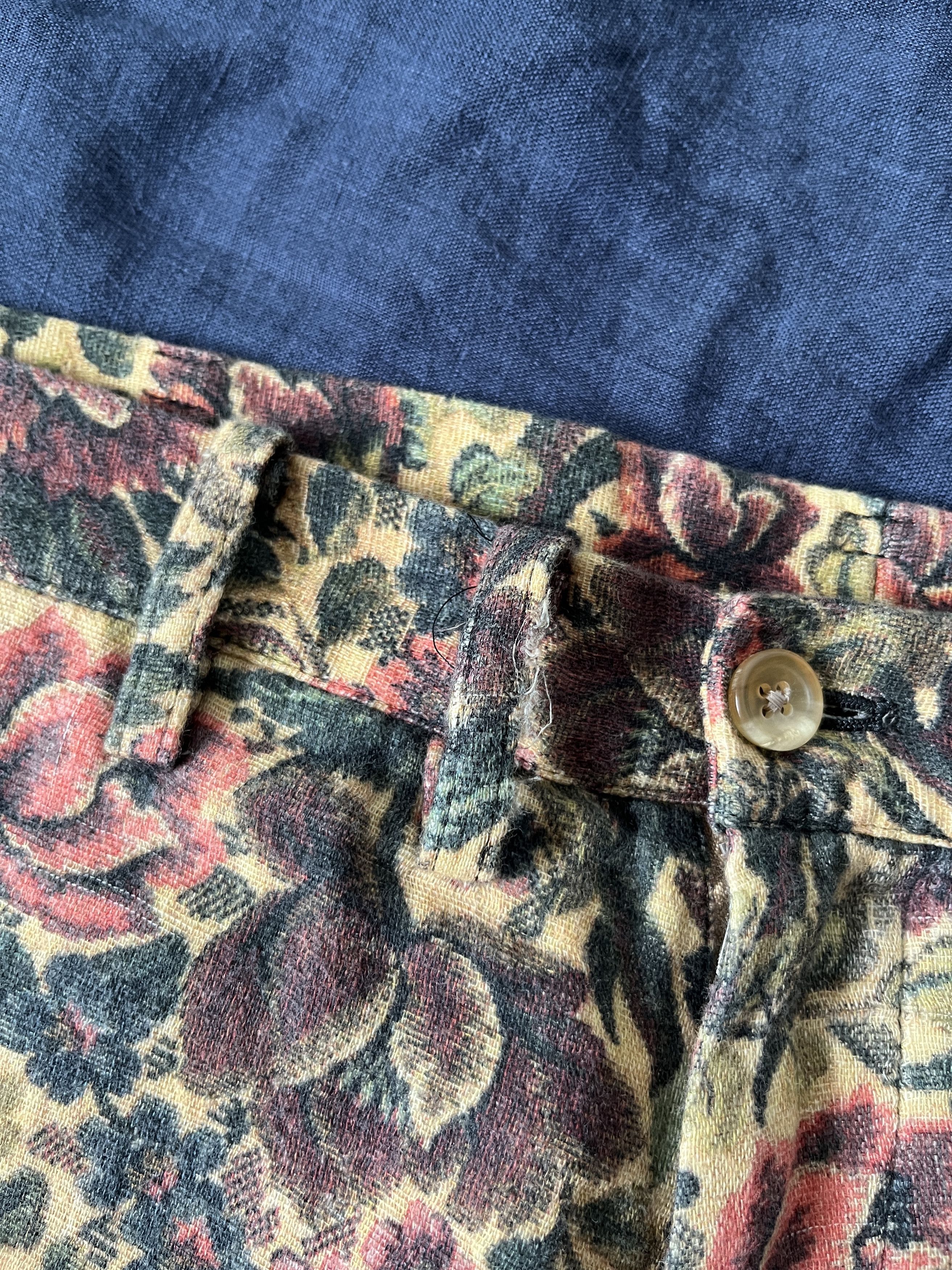 Yohji Yamamoto Pour Homme SS11 Flower Tapestry Print Suit Size US L / EU 52-54 / 3 - 11 Thumbnail