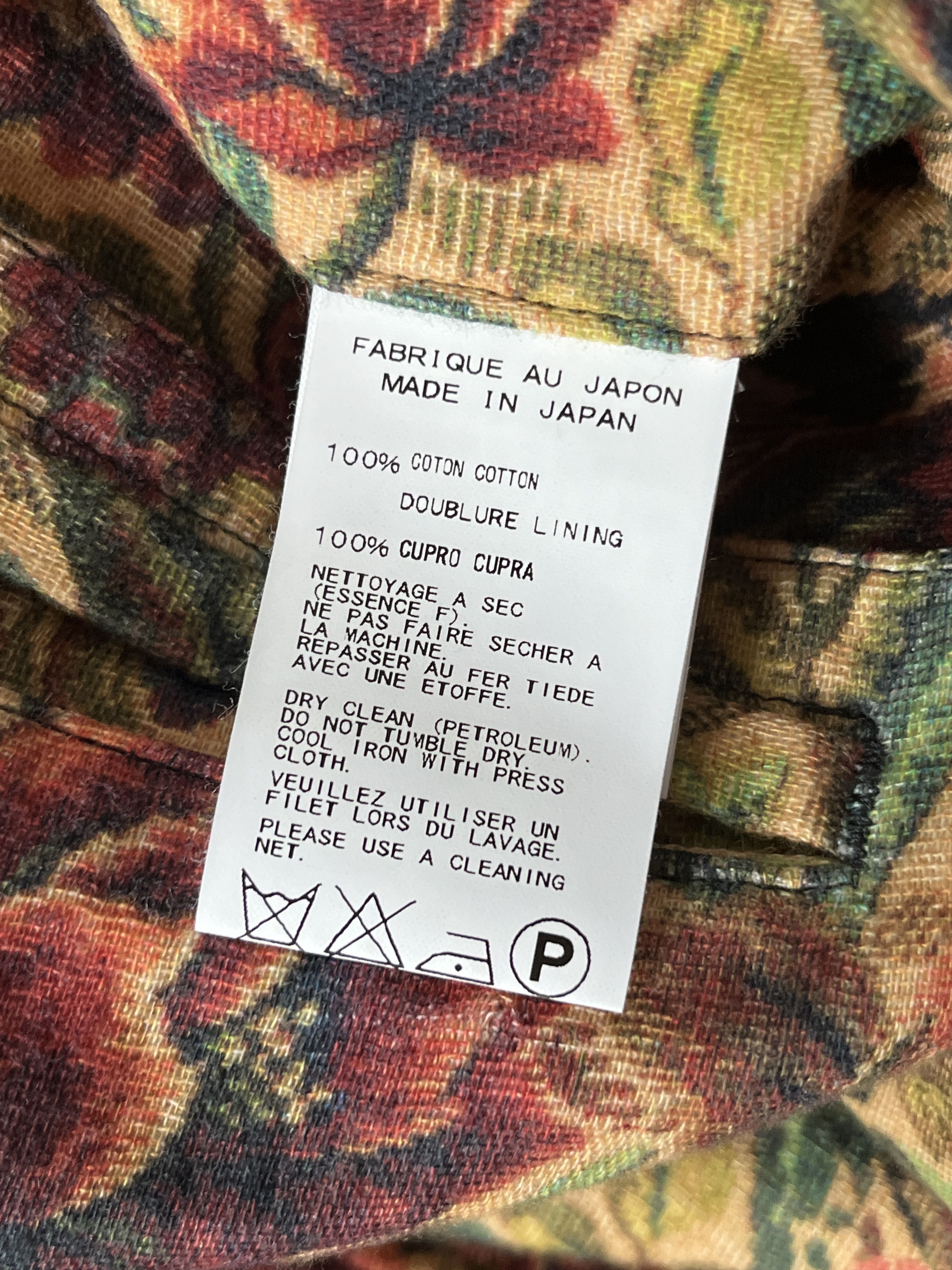 Yohji Yamamoto Pour Homme SS11 Flower Tapestry Print Suit Size US L / EU 52-54 / 3 - 5 Thumbnail