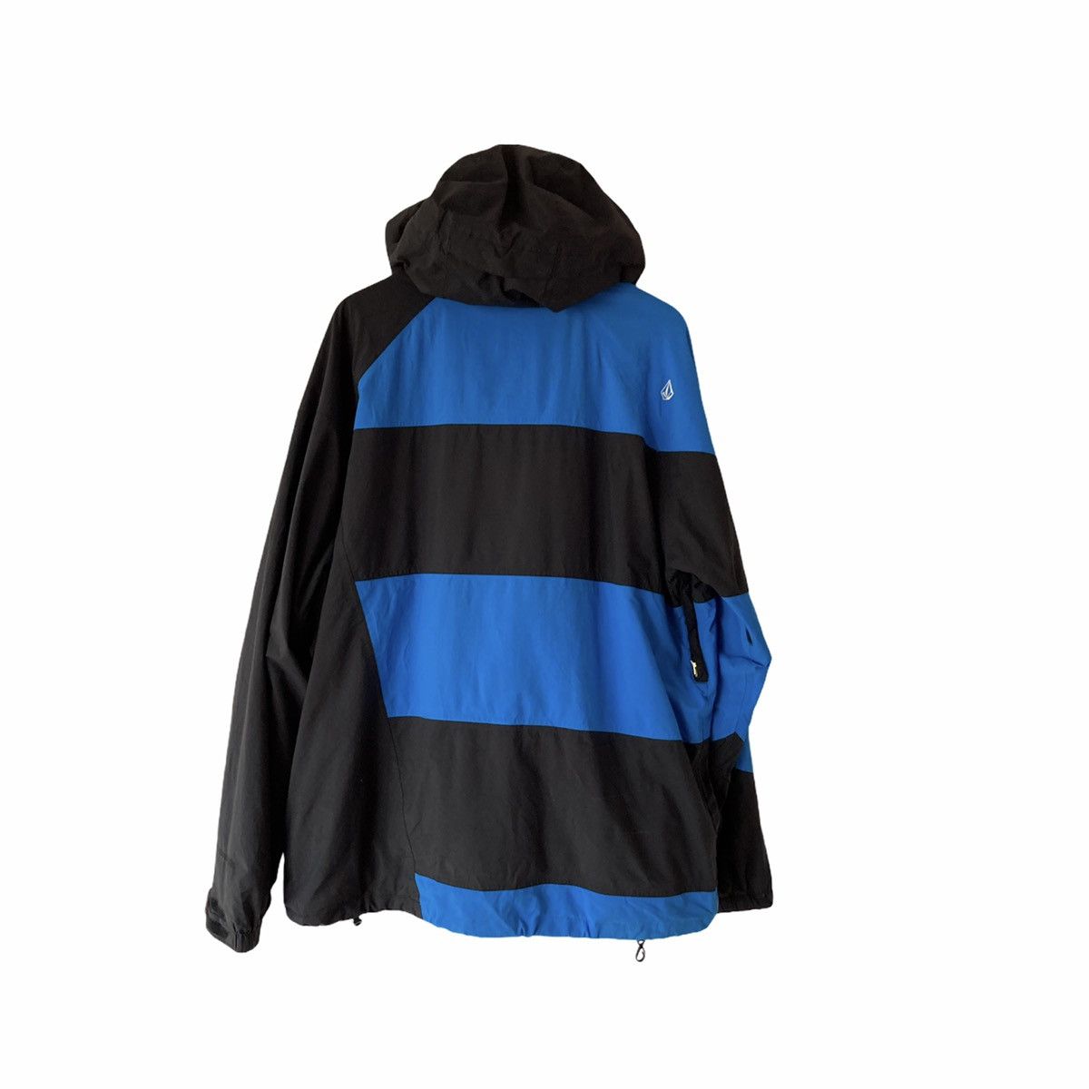Designer Volcom Fullprint Blue Black Hooded Jacket Size US XL / EU 56 / 4 - 16 Thumbnail