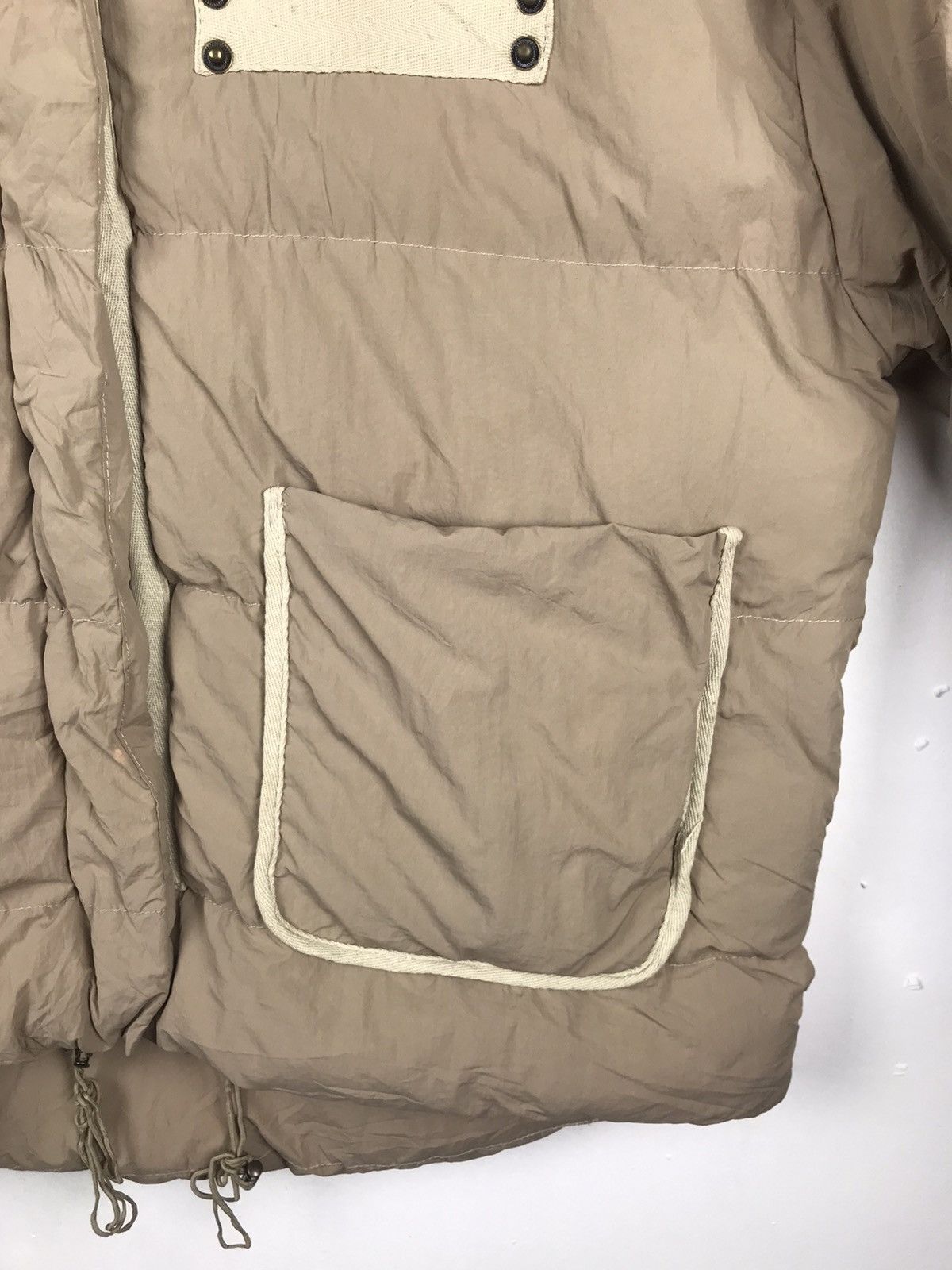 Japanese Brand × Vintage Rare design Sherpa Puffer Jacket pocketable Size US XXL / EU 58 / 5 - 7 Thumbnail