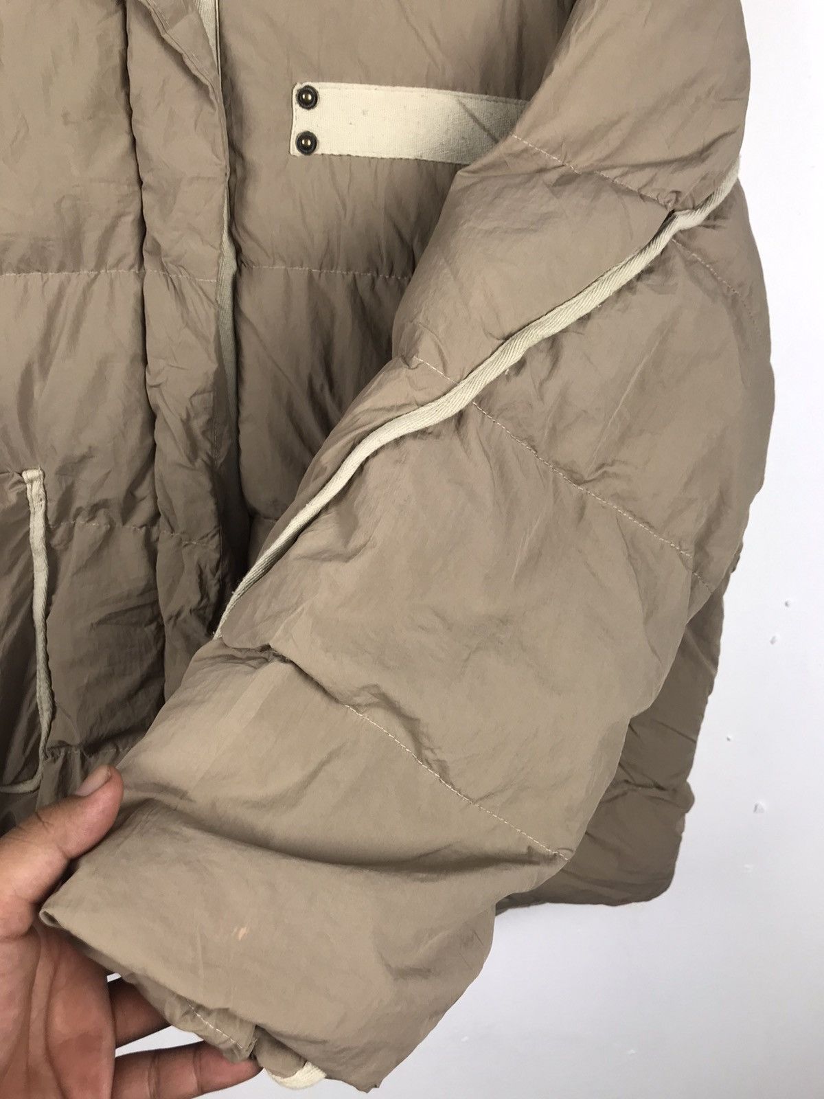 Japanese Brand × Vintage Rare design Sherpa Puffer Jacket pocketable Size US XXL / EU 58 / 5 - 6 Thumbnail