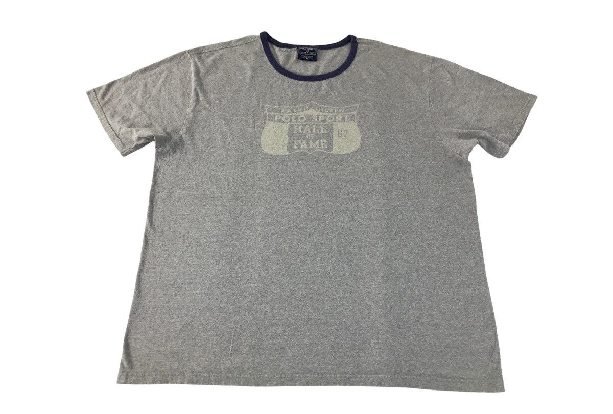 Polo Ralph Lauren × Vintage Polo Sport Ralph Lauren Hall Of Fame Tee R050j Size US XL / EU 56 / 4 - 1 Thumbnail
