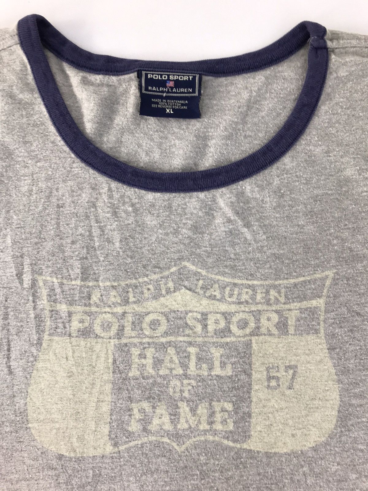 Polo Ralph Lauren × Vintage Polo Sport Ralph Lauren Hall Of Fame Tee R050j Size US XL / EU 56 / 4 - 2 Thumbnail