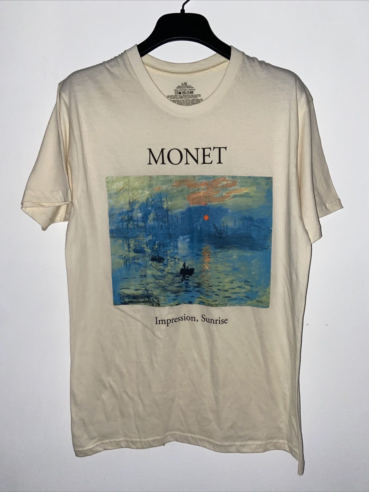 Monet Art Tee L Impression Sunrise UNI 1/1 Claude Monet