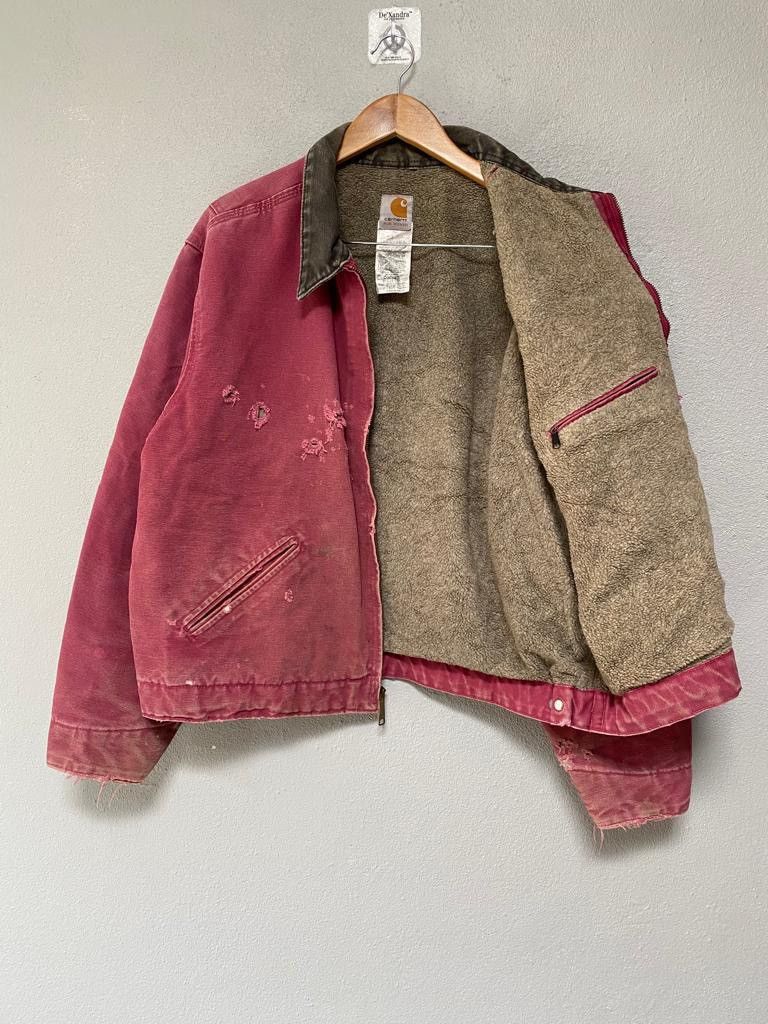 Carhartt Vintage distressed carhartt detriot jacket Size XL / US 12-14 / IT 48-50 - 3 Thumbnail