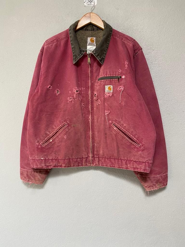 Carhartt Vintage distressed carhartt detriot jacket Size XL / US 12-14 / IT 48-50 - 1 Thumbnail