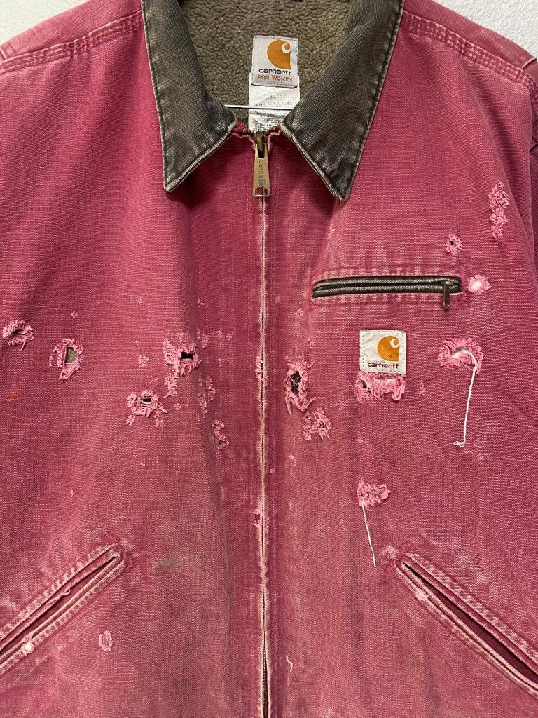 Carhartt Vintage distressed carhartt detriot jacket Size XL / US 12-14 / IT 48-50 - 4 Thumbnail
