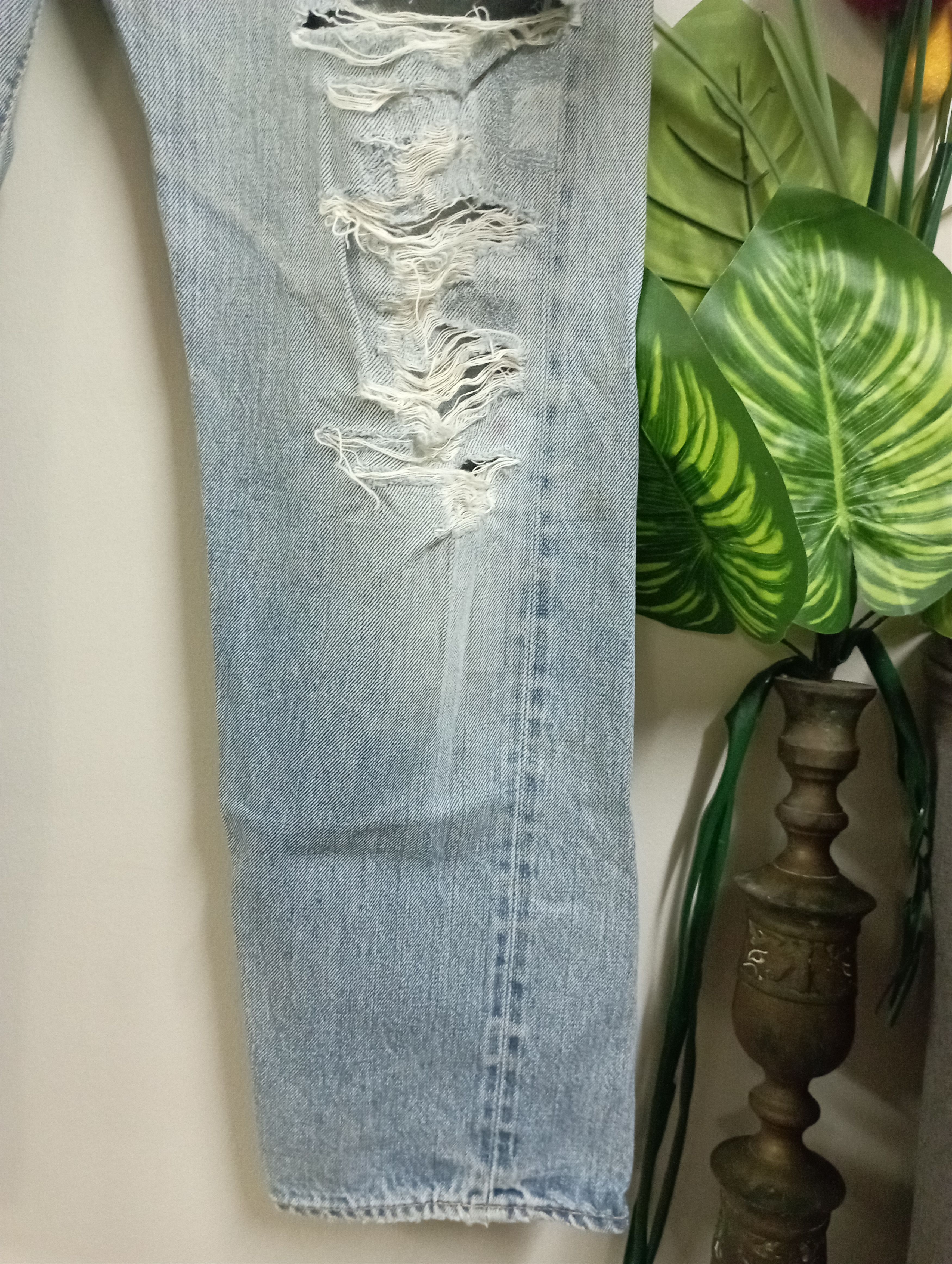 Levi's Vintage Selvedge 70's USA Levi's Rindem 501 Button No 6 Size US 31 - 5 Thumbnail