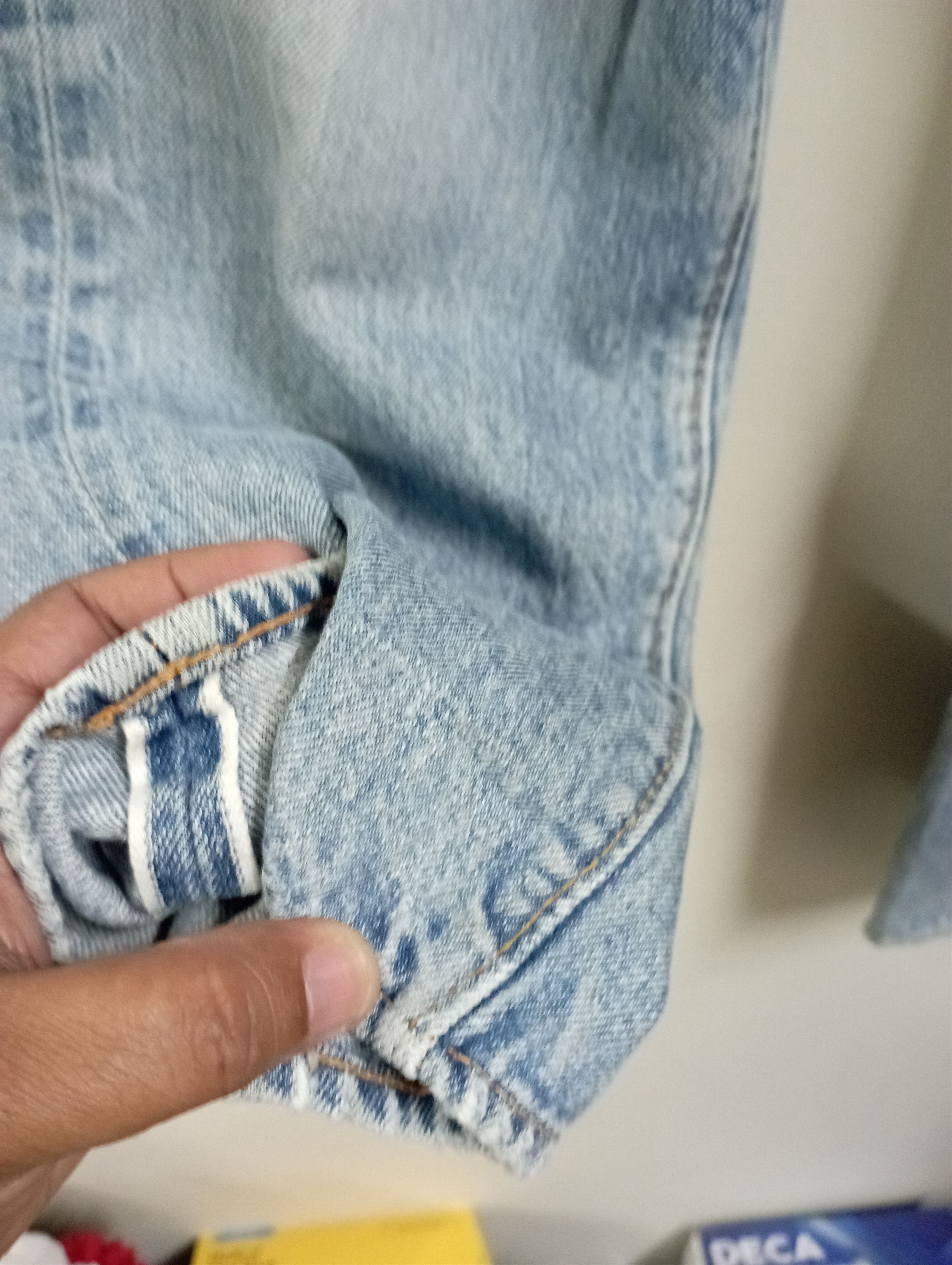 Levi's Vintage Selvedge 70's USA Levi's Rindem 501 Button No 6 Size US 31 - 10 Thumbnail