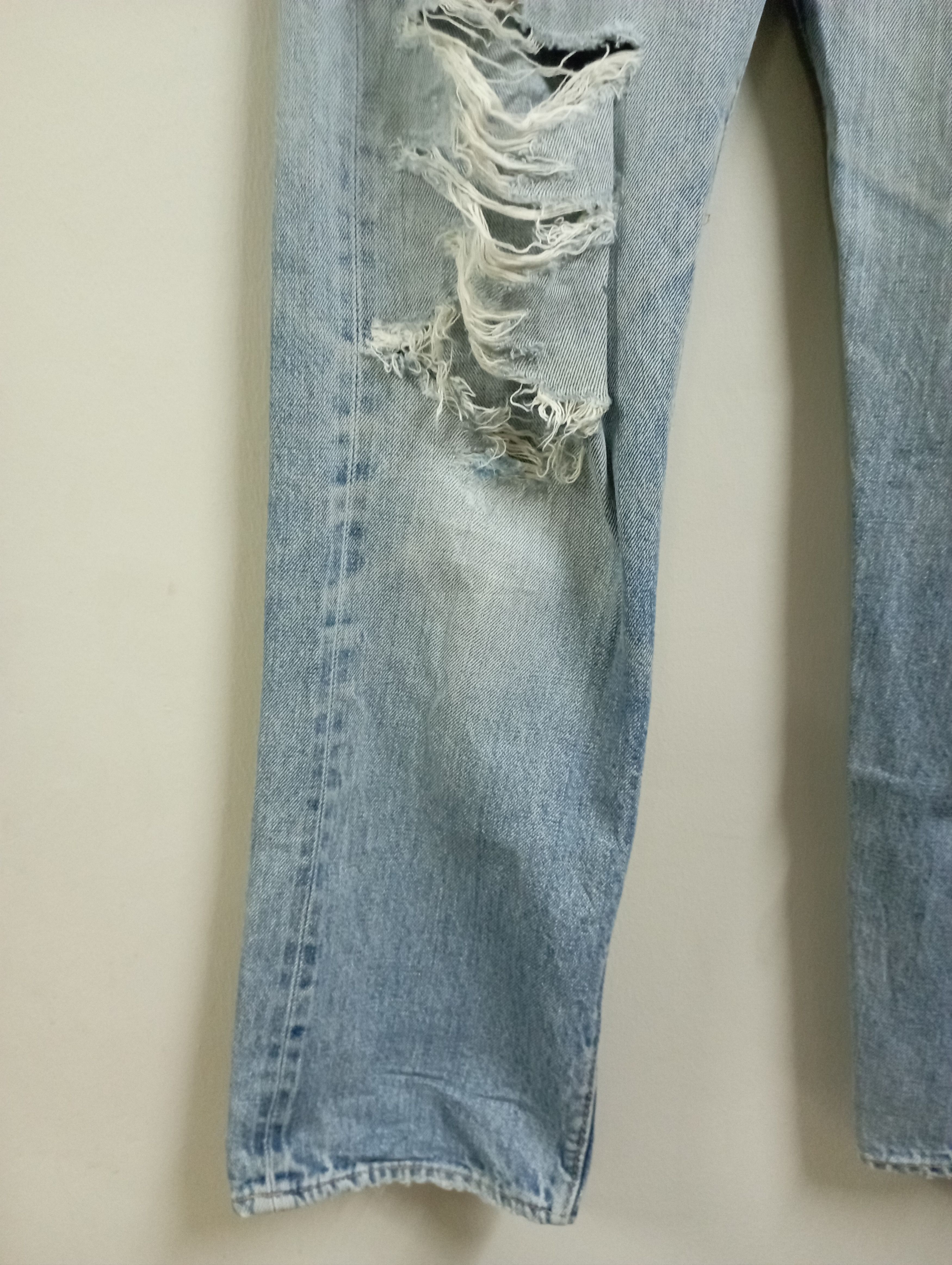 Levi's Vintage Selvedge 70's USA Levi's Rindem 501 Button No 6 Size US 31 - 8 Thumbnail