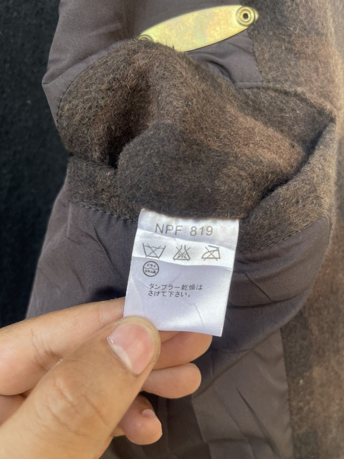 Kansai Yamamoto Vintage Kansai Yamamoto Kansai Jeans Fur Collar Wool Jacket Size US M / EU 48-50 / 2 - 13 Thumbnail