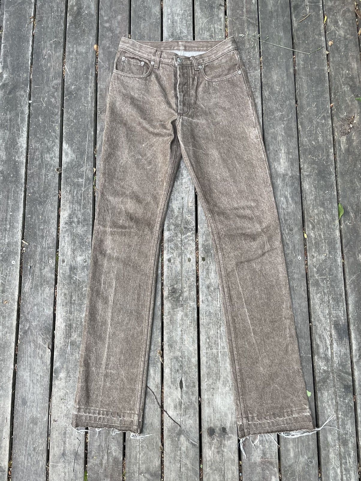 Helmut Lang Italian Cut Raw Denim