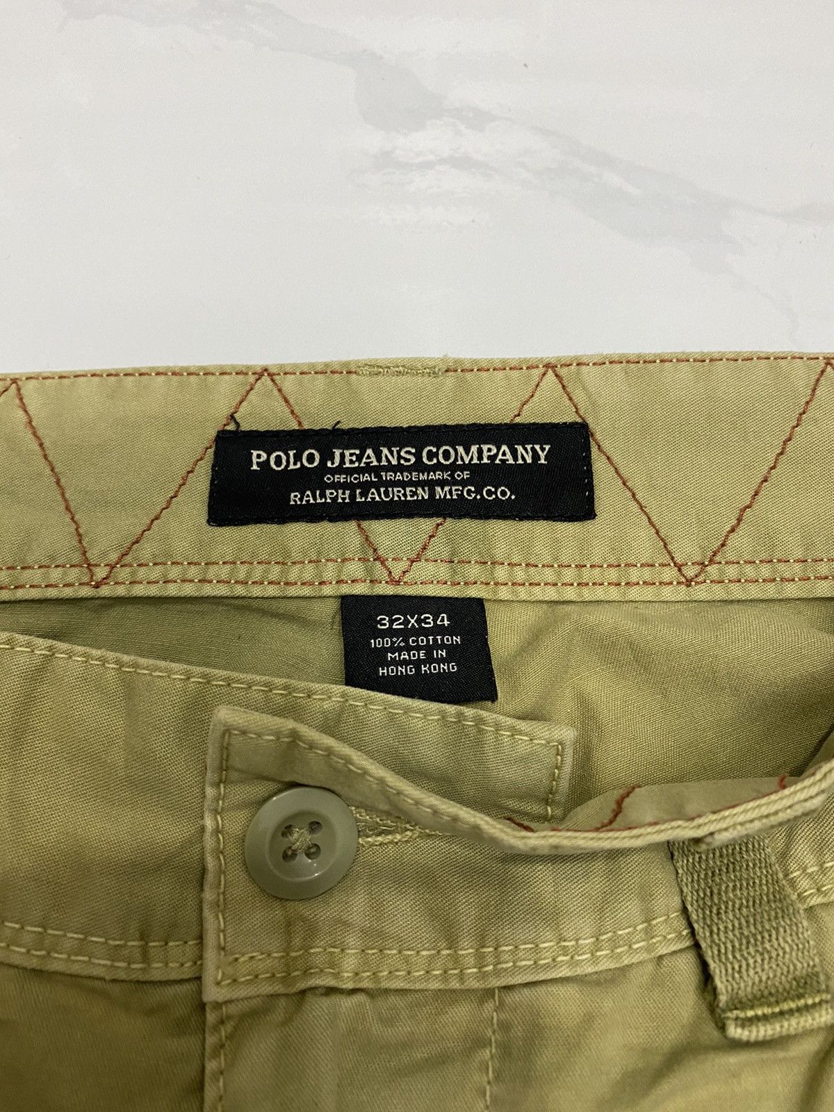 RRL Ralph Lauren POLO RALPH LAUREN MULTI POCKET CARGO PANTS MILITARY SURPLUS Size US 33 - 9 Thumbnail