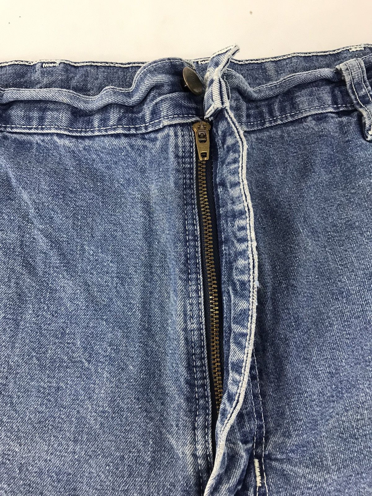 Carhartt Carhartt Men Lightweight Indigo Utility Work Short Pant Size US 37 - 10 Thumbnail