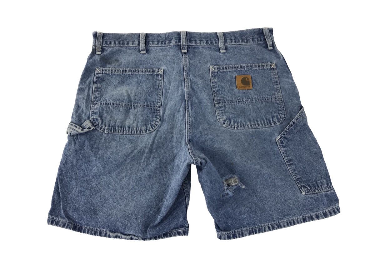 Carhartt Men Lightweight Indigo Utility Work Short Pant