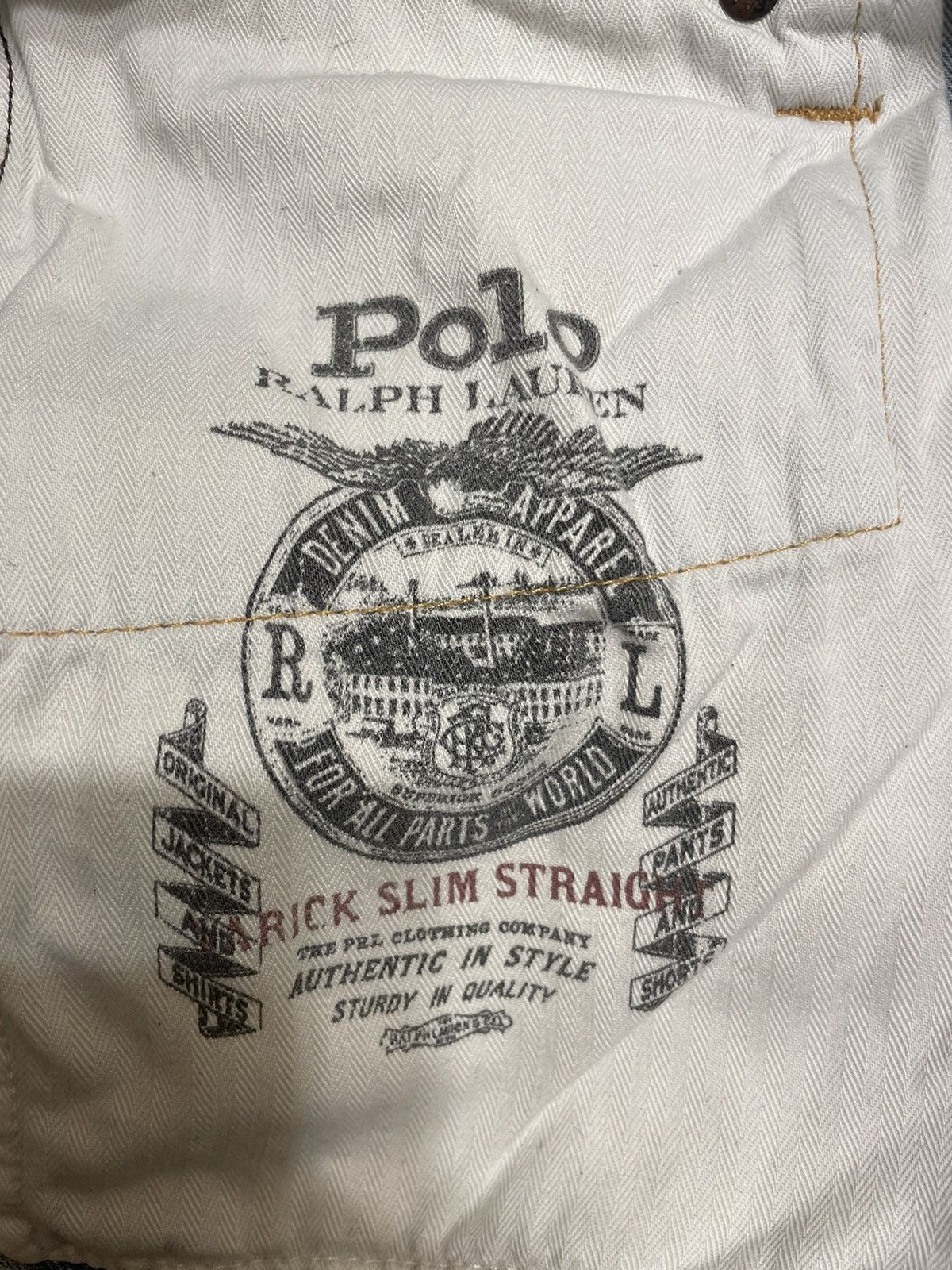 Polo Ralph Lauren Vintage Polo Ralph Lauren Denim Size US 30 / EU 46 - 10 Thumbnail