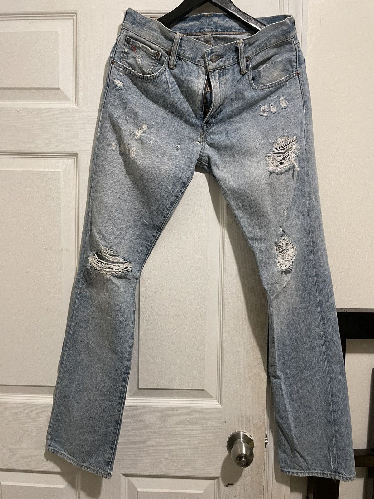 image of Vintage Polo Ralph Laurent Denim in Blue, Men's (Size 30)