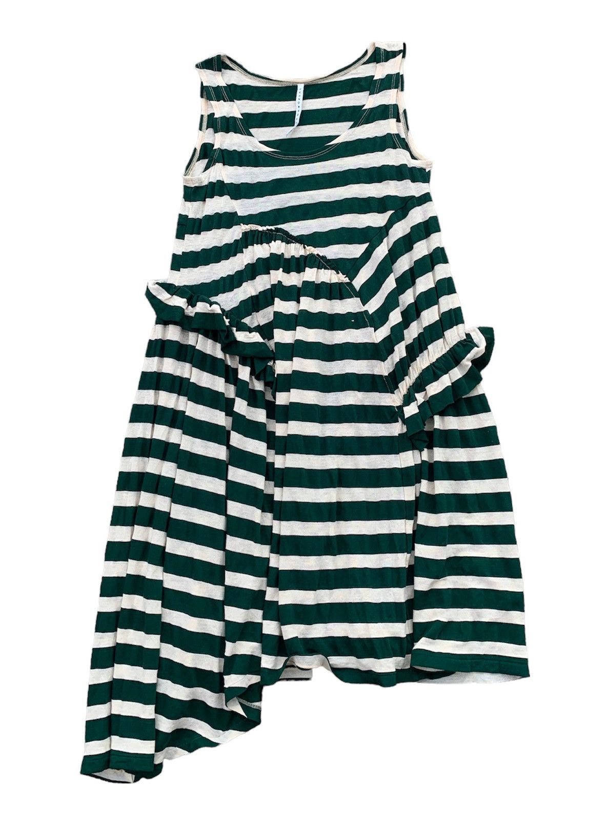 Issey Miyake × Sunao Kuwahara SUNAOKUWAHARA ISSEY MIYAKE JAPAN STRIPE MIDI DRESS Size M / US 6-8 / IT 42-44 - 1 Thumbnail