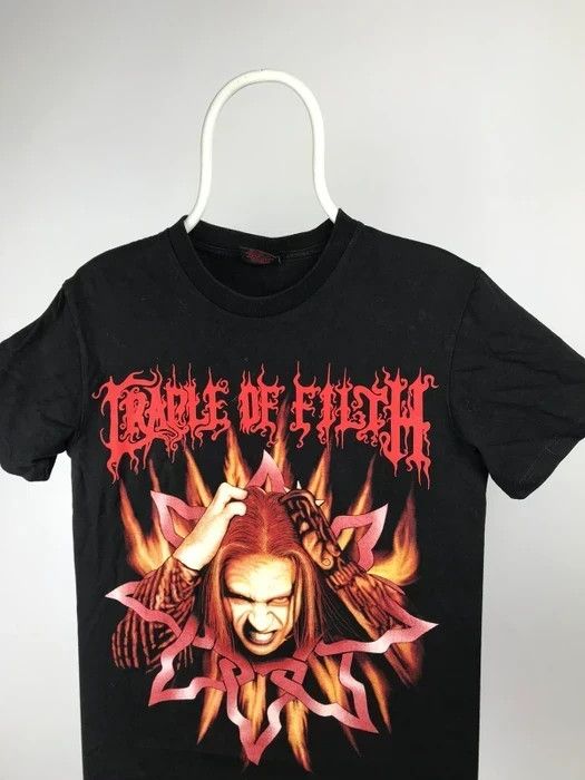 Band Tees Cradle of filth T-shirt rock band tee vintage size Medium Size US M / EU 48-50 / 2 - 3 Thumbnail