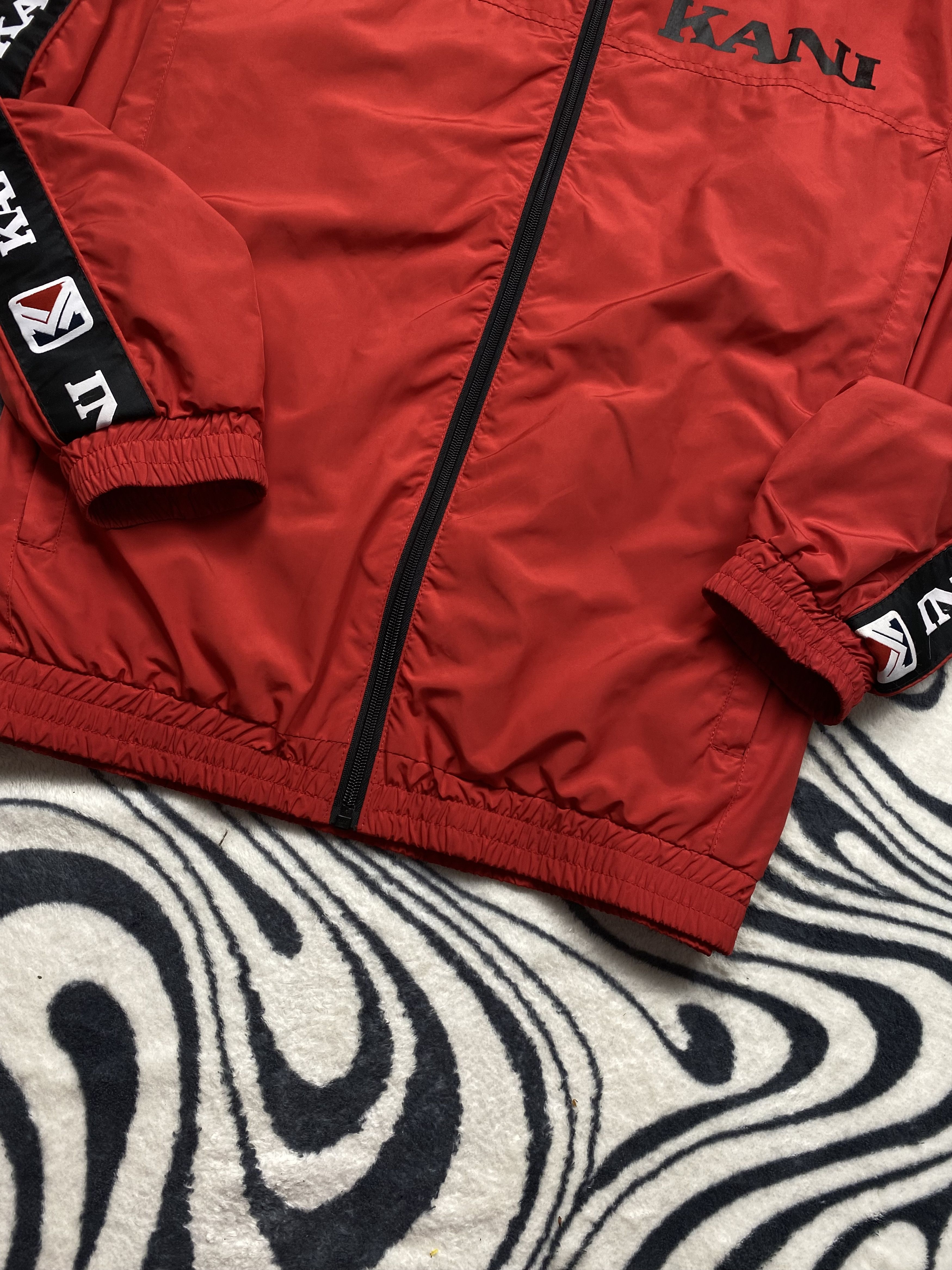 Karl Kani × Vintage Karl Kani Vintage Mens Nylon Jacket Y2K Size US L / EU 52-54 / 3 - 3 Thumbnail