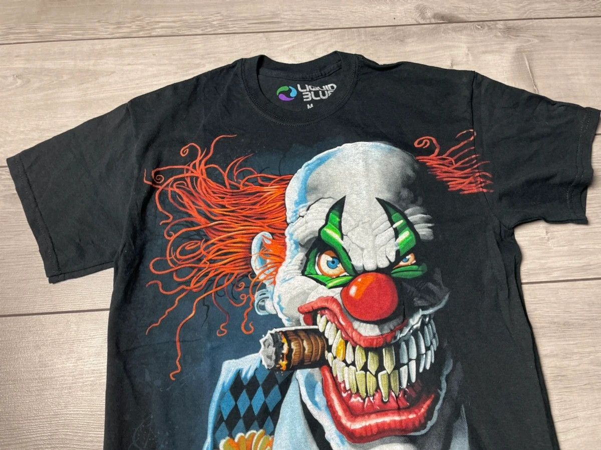 Liquid Blue Liquid blue T-shirt clown face vintage size medium Size US M / EU 48-50 / 2 - 2 Thumbnail