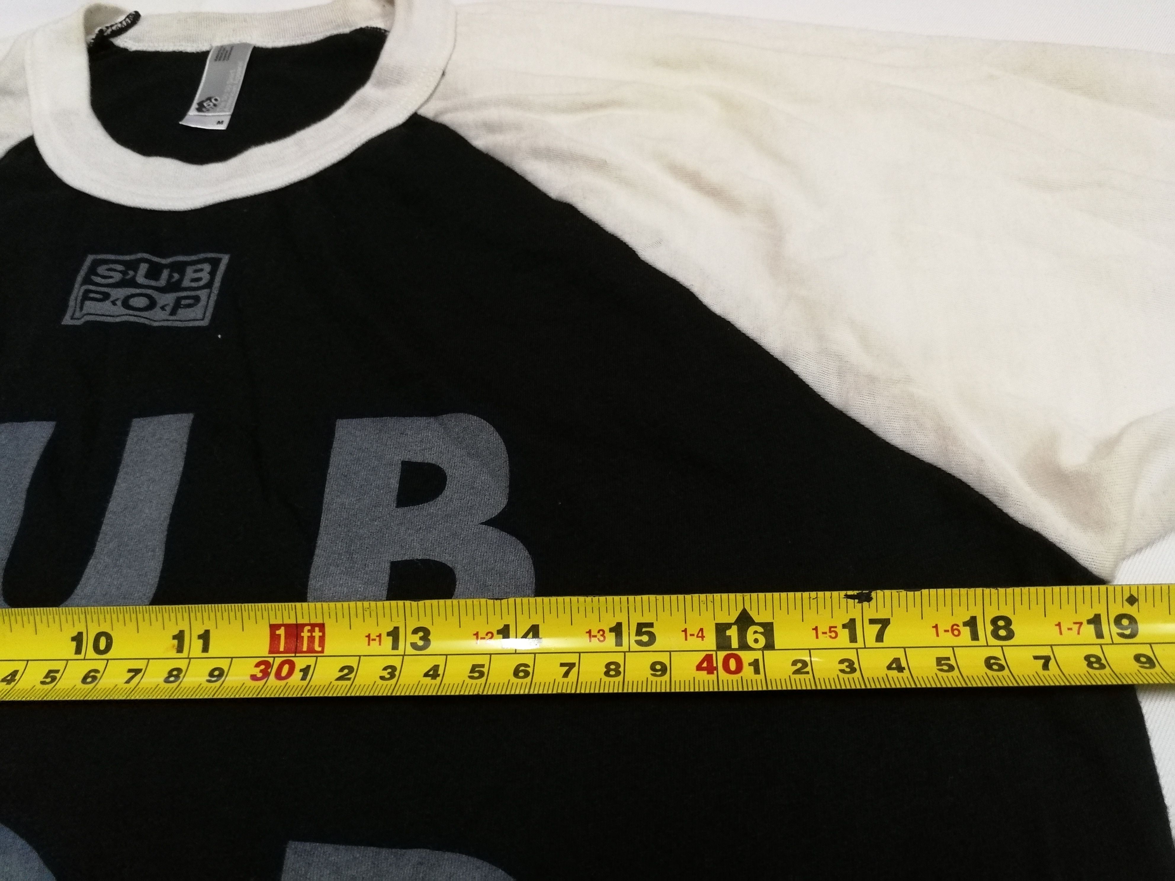 Band Tees Sub Pop Records Nirvana Mudhoney Soundgarden Grunge Size US M / EU 48-50 / 2 - 4 Thumbnail