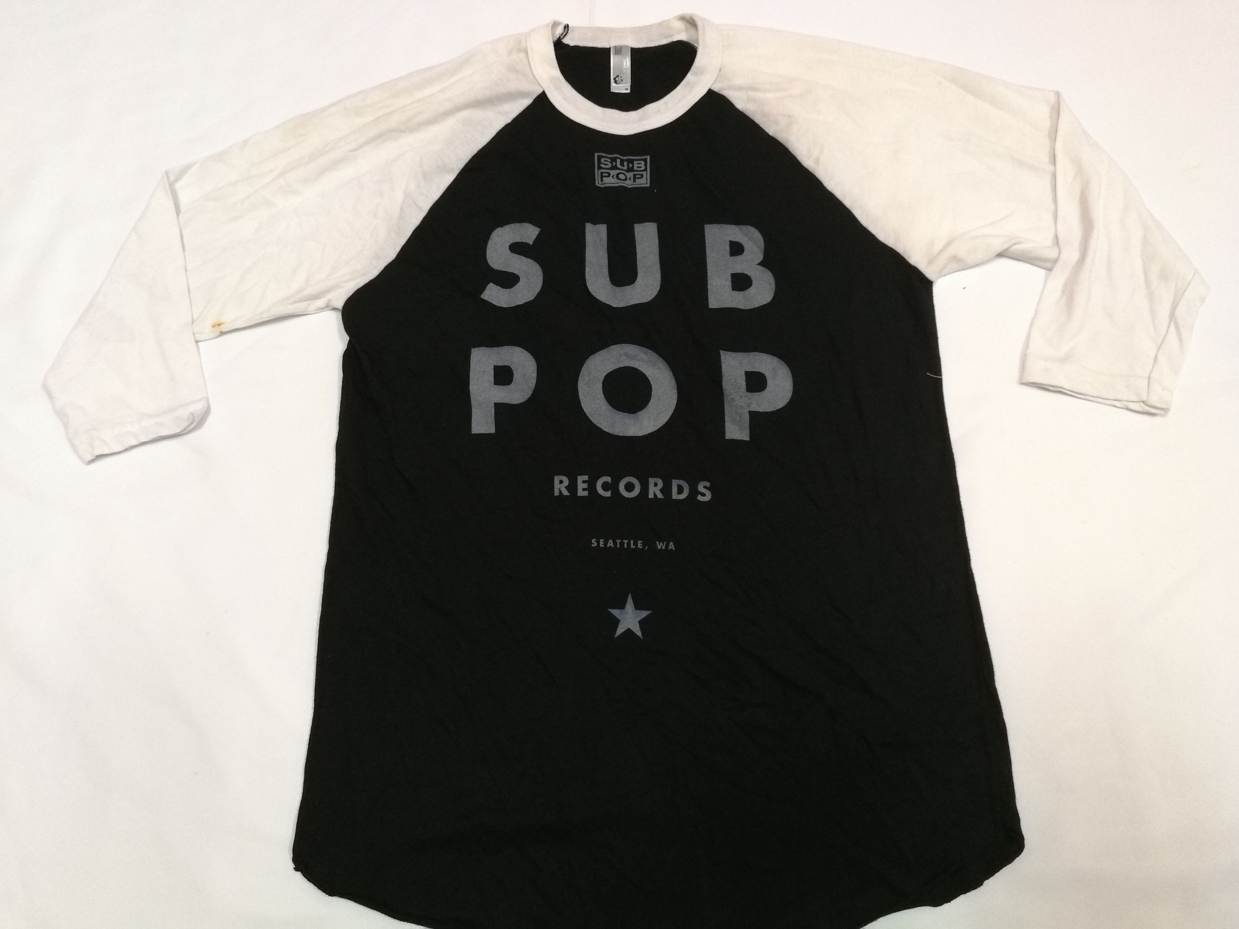 Band Tees Sub Pop Records Nirvana Mudhoney Soundgarden Grunge Size US M / EU 48-50 / 2 - 1 Thumbnail