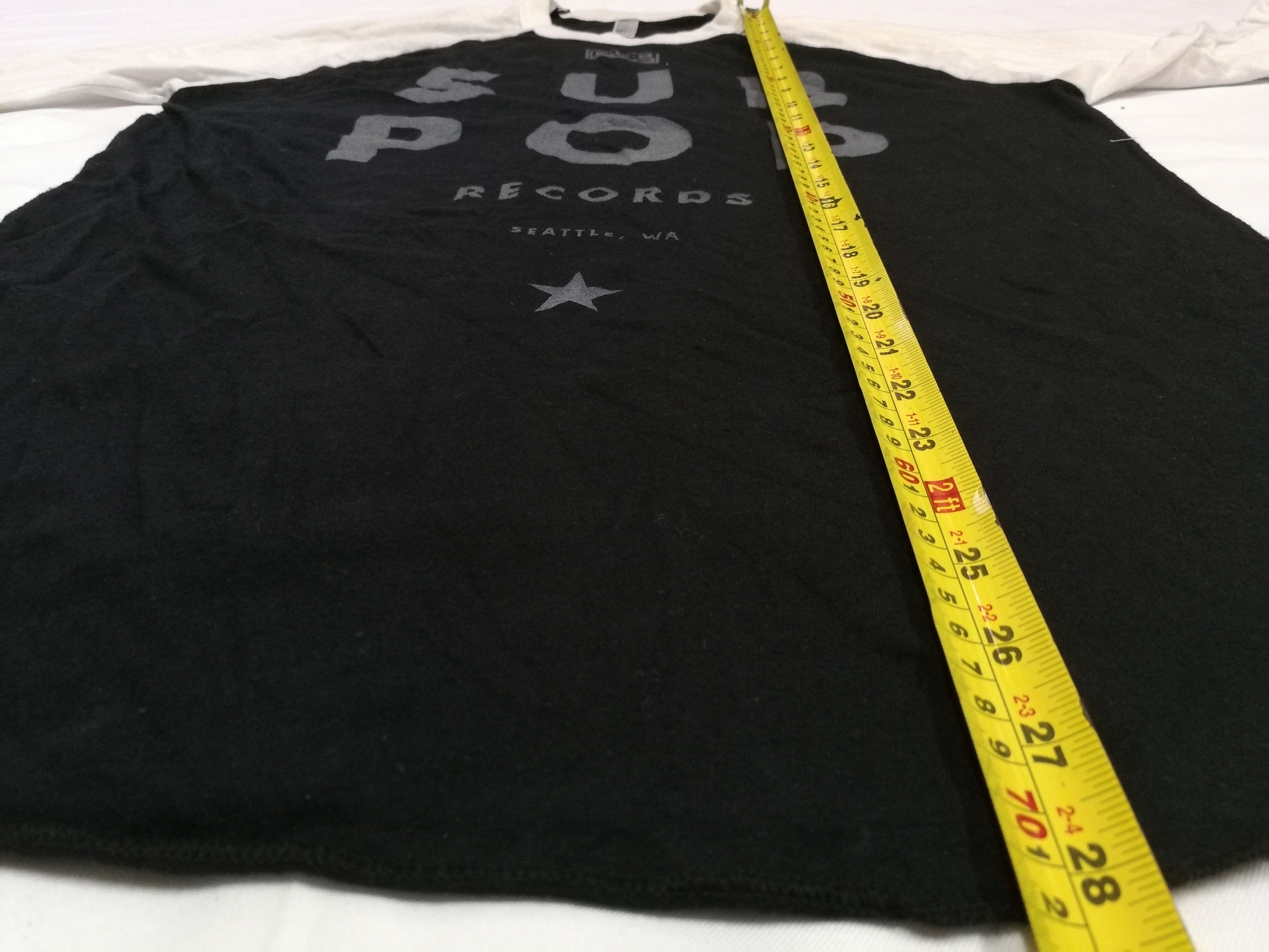 Band Tees Sub Pop Records Nirvana Mudhoney Soundgarden Grunge Size US M / EU 48-50 / 2 - 5 Thumbnail