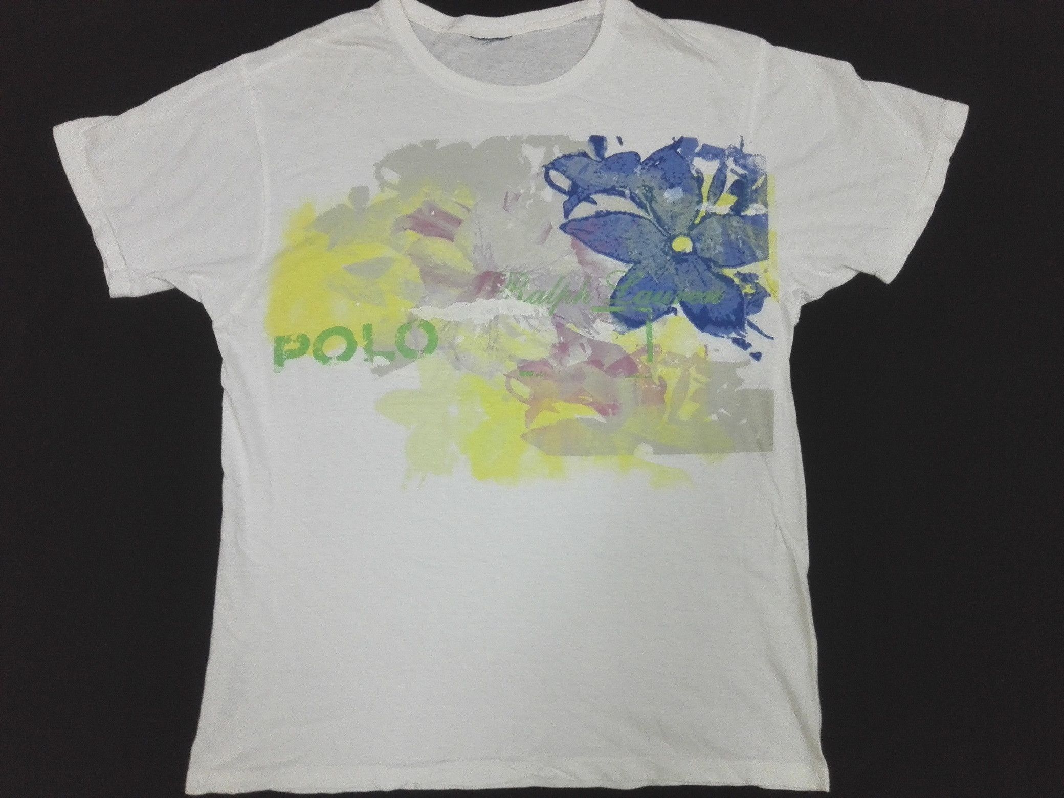 Polo Ralph Lauren POLO RALPH LAUREN T SHIRT Flower Big Art Size M / US 6-8 / IT 42-44 - 1 Thumbnail