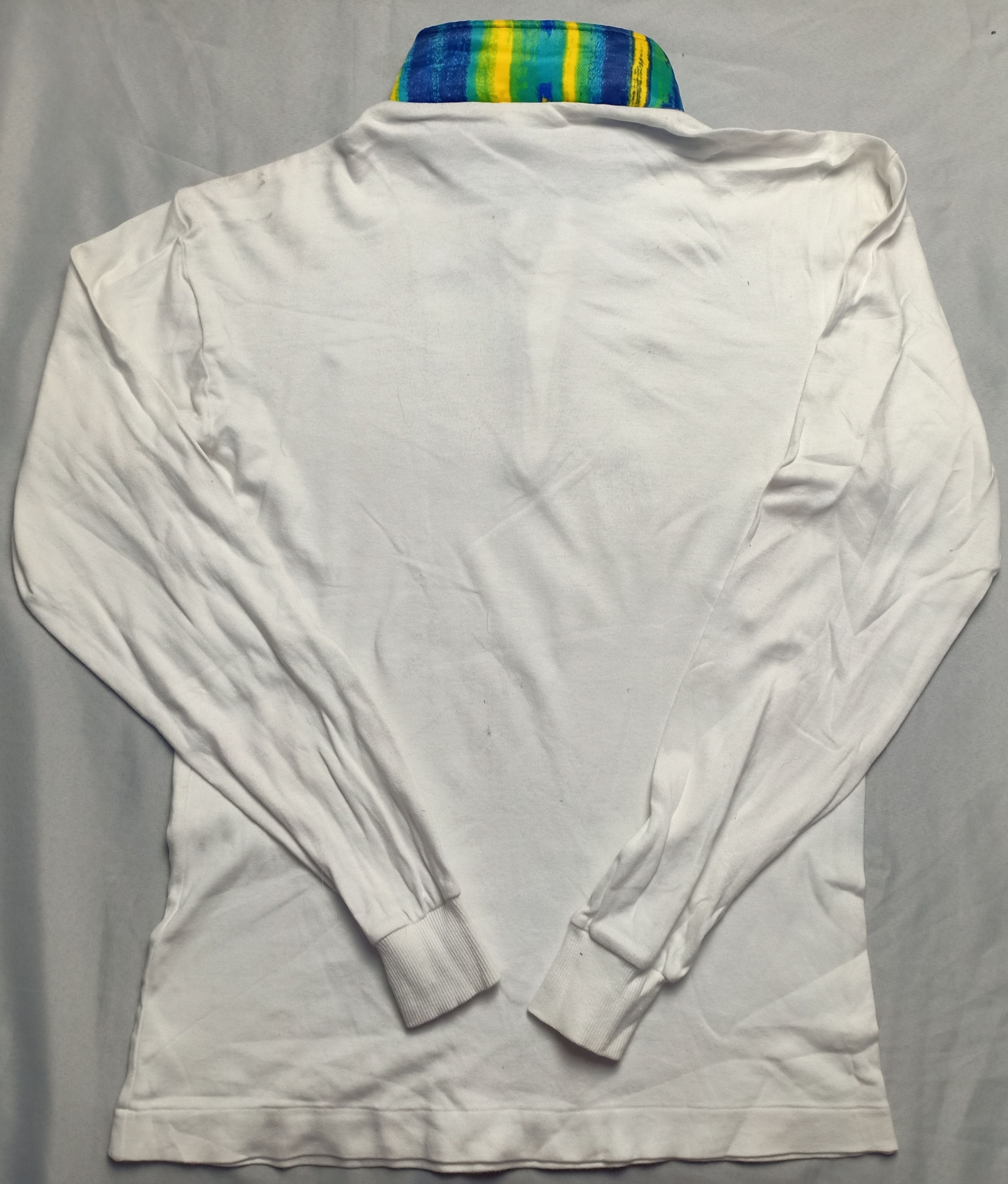 Ellesse Vintage Ellesse Long Sleeve Shirt Half Zipper Size S / US 4 / IT 40 - 10 Thumbnail