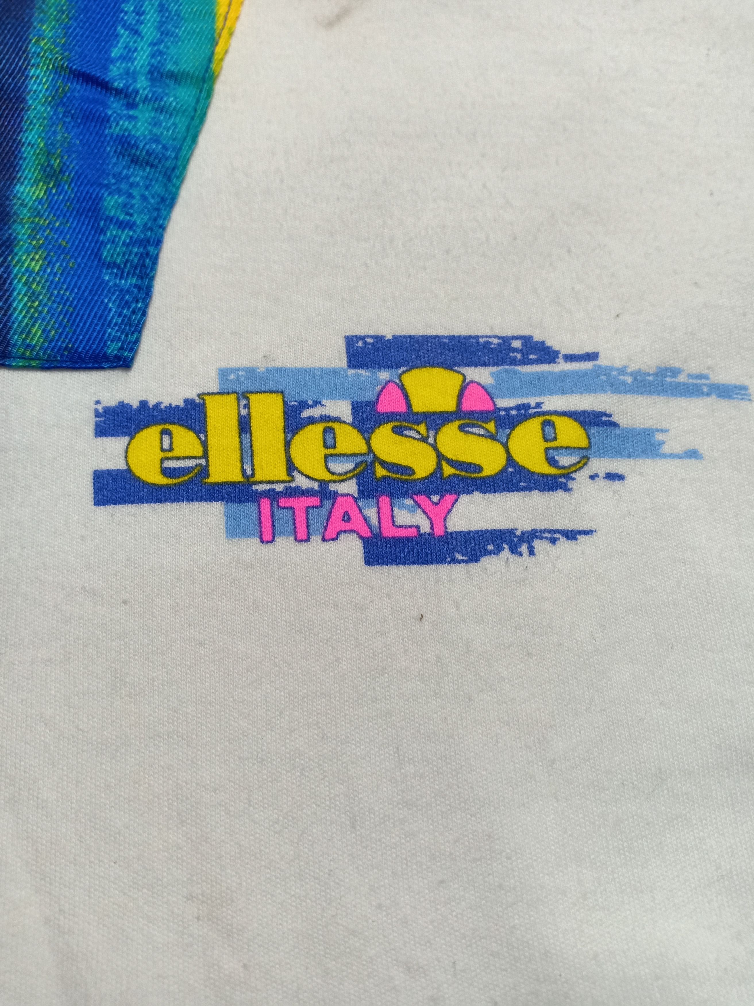 Ellesse Vintage Ellesse Long Sleeve Shirt Half Zipper Size S / US 4 / IT 40 - 3 Thumbnail