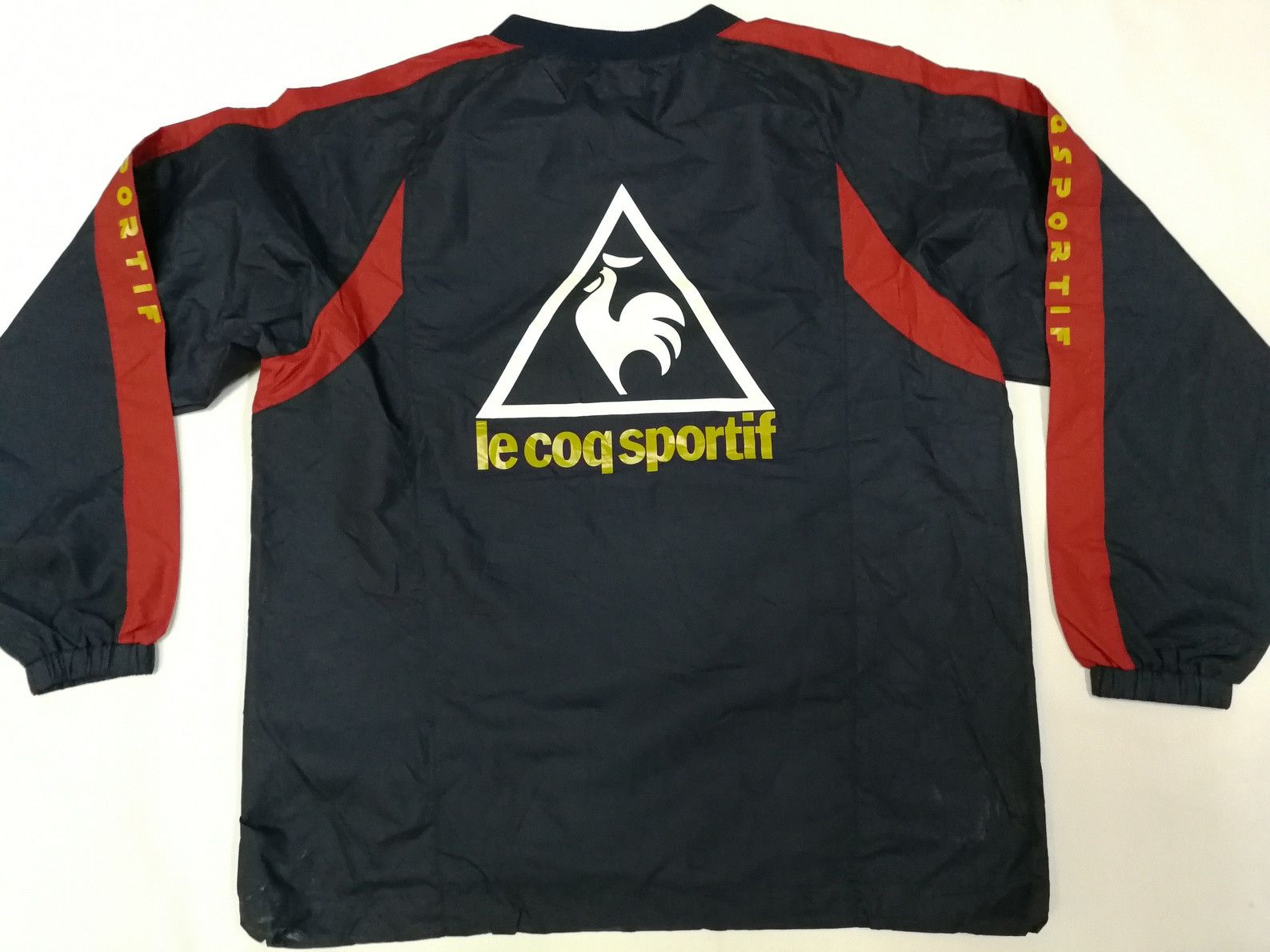 image of Athletic x Le Coq Sportif Big Logo Windbreaker Unisex Polyester, Men's (Size Medium)