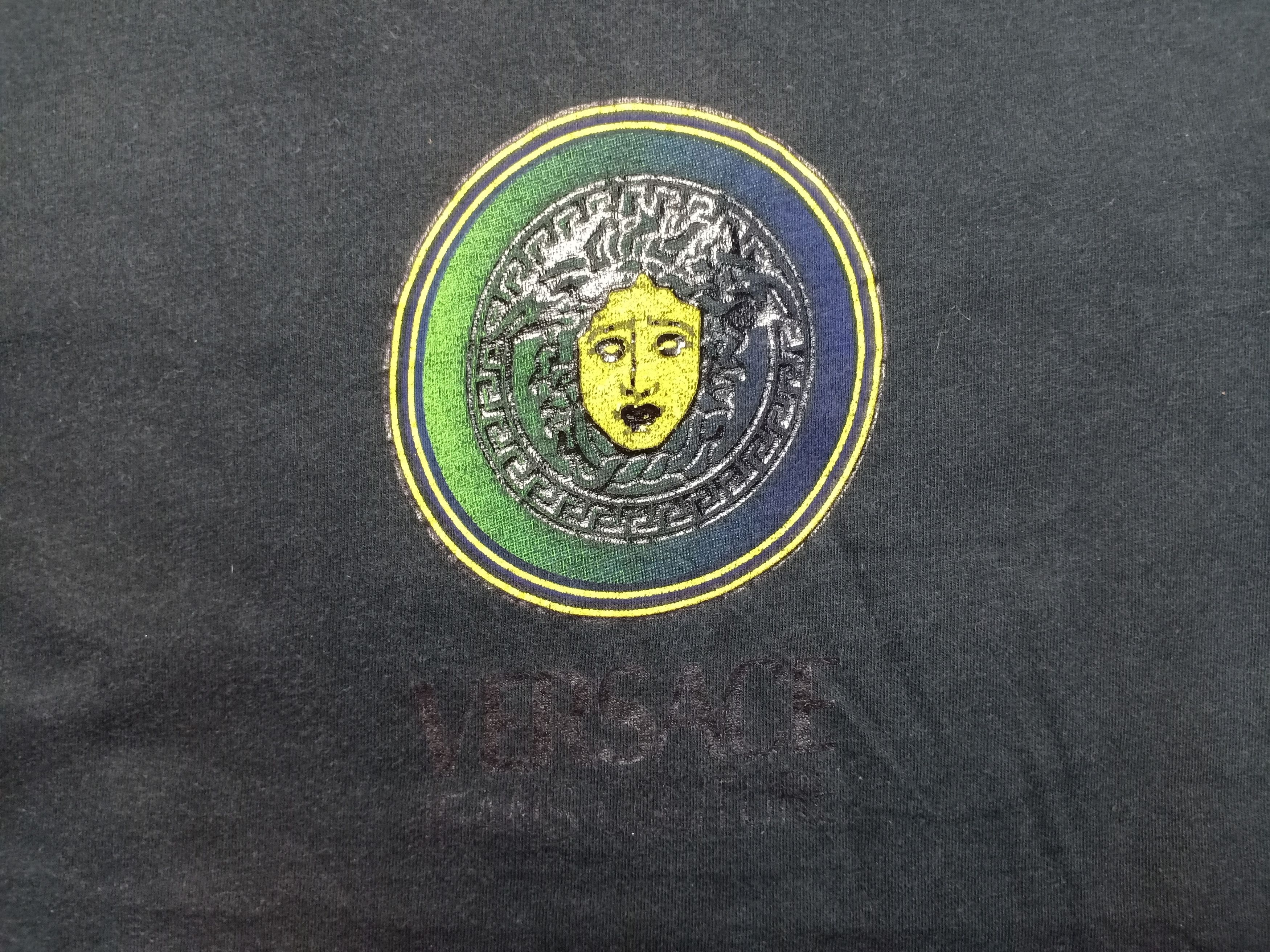 Versace Jeans Couture Vintage Versace Jeans Couture Medusa Big Logo Tee Size US M / EU 48-50 / 2 - 3 Thumbnail