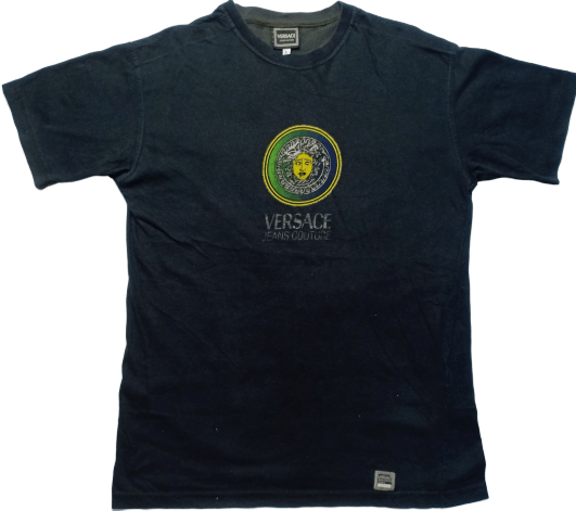 Versace Jeans Couture Vintage Versace Jeans Couture Medusa Big Logo Tee Size US M / EU 48-50 / 2 - 1 Thumbnail