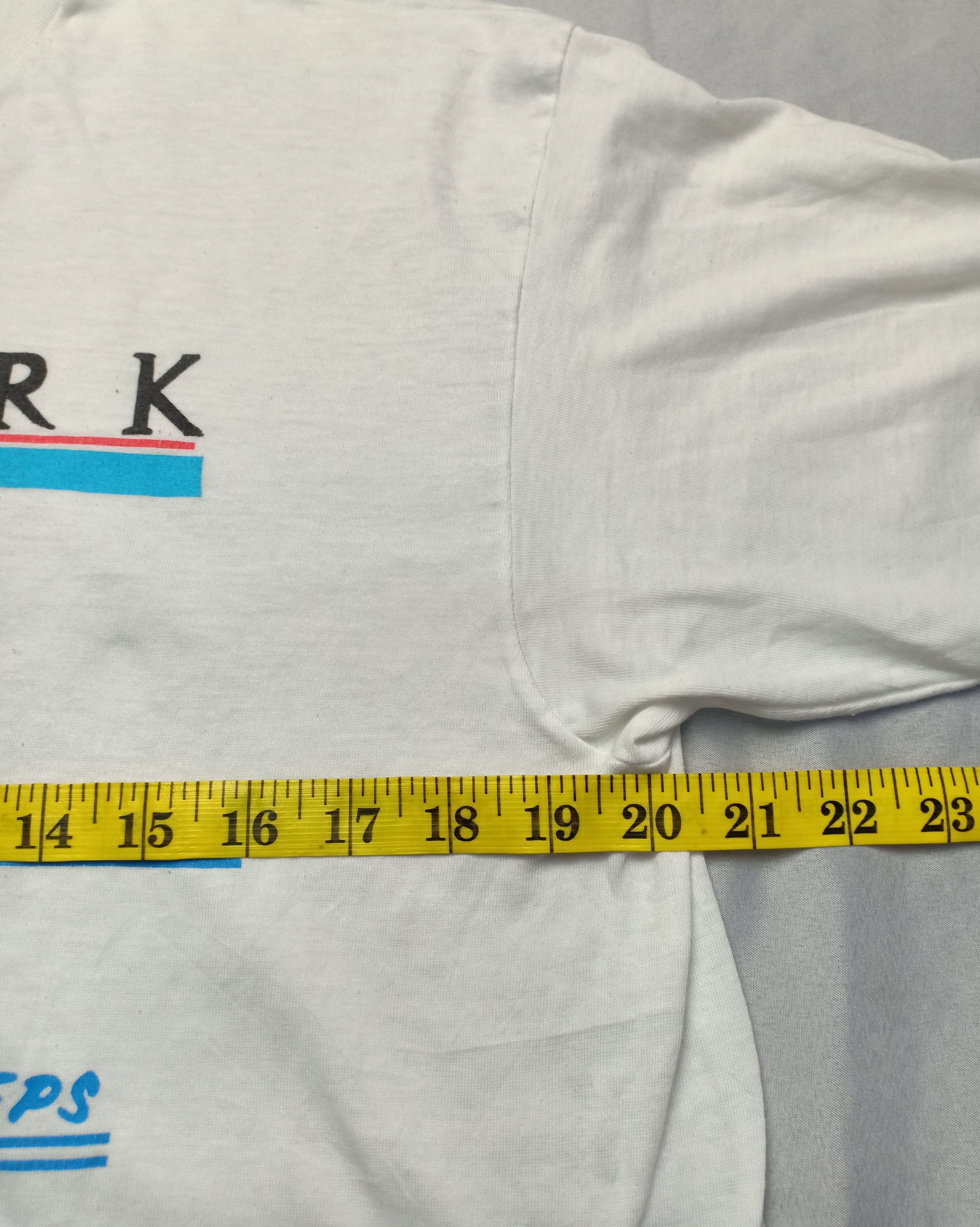 Vintage NEW YORK 80s Vintage Single Stitch NYC 50/50 Tee Size US L / EU 52-54 / 3 - 5 Thumbnail