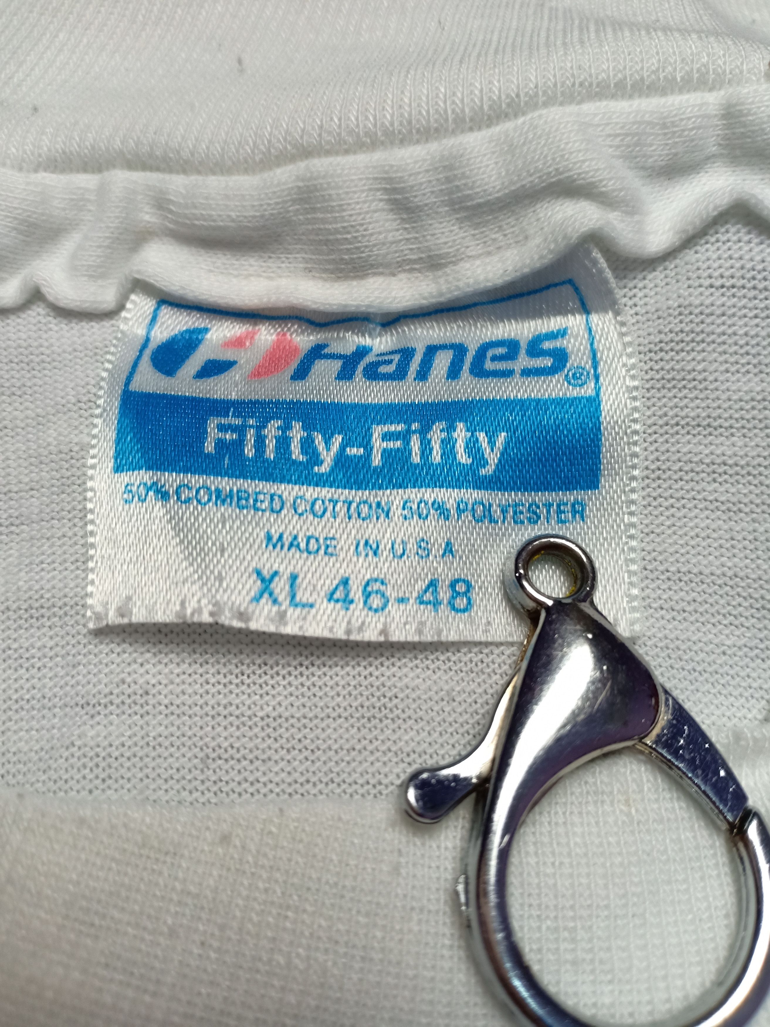 Vintage NEW YORK 80s Vintage Single Stitch NYC 50/50 Tee Size US L / EU 52-54 / 3 - 4 Thumbnail