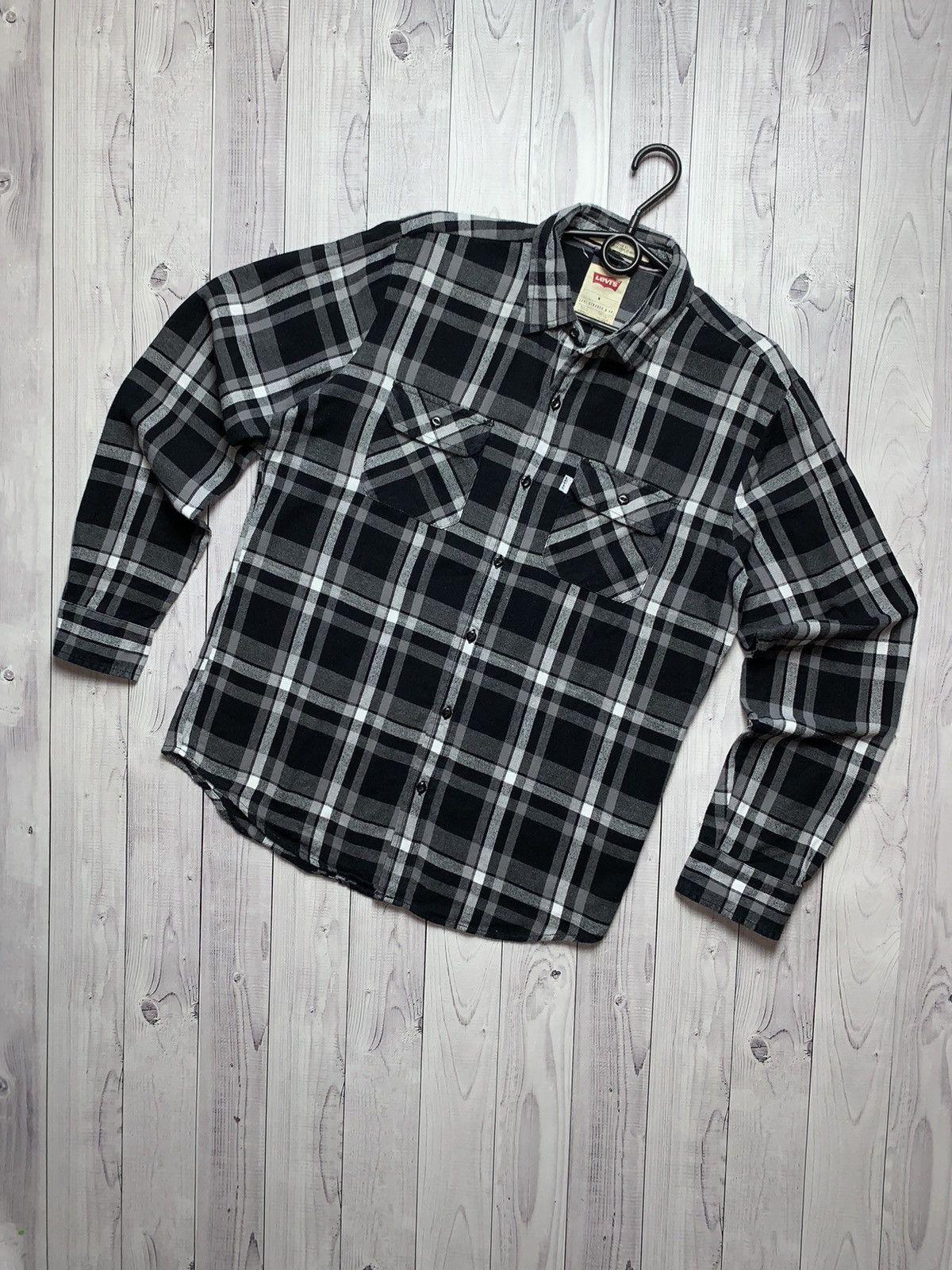 Vintage Levis Plaid shirt Size M