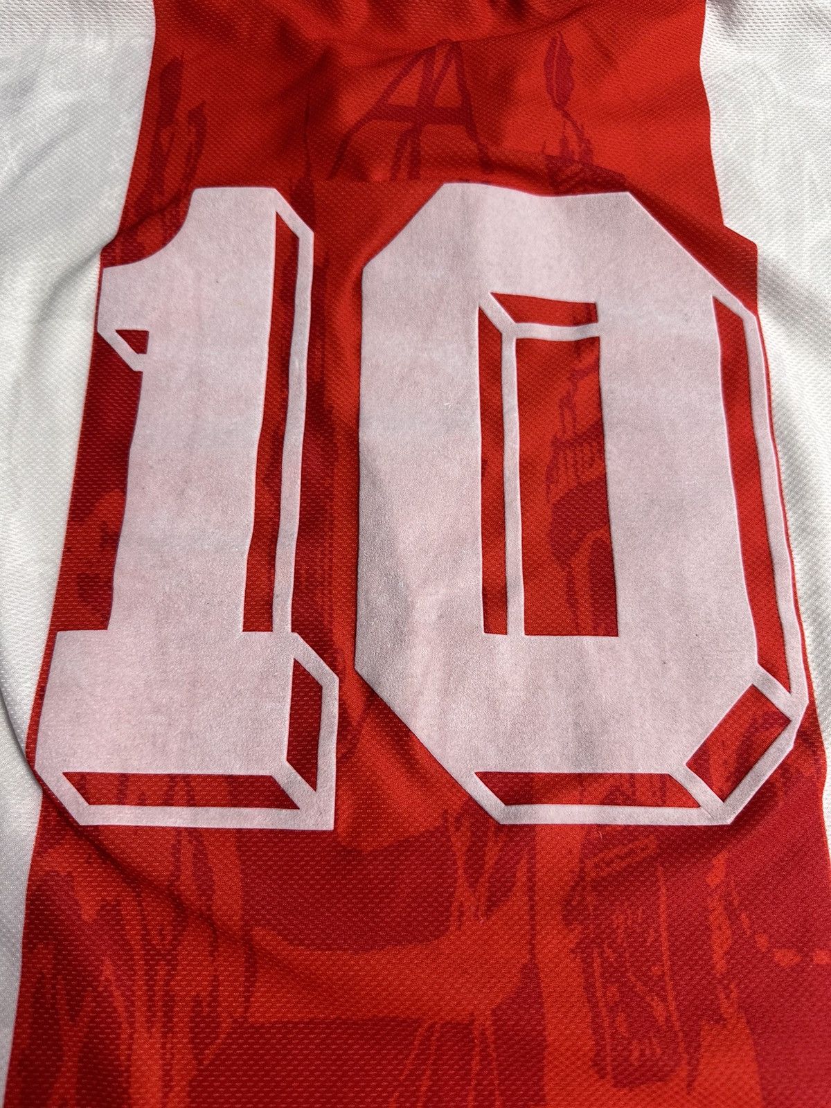 Umbro × Vintage Vintage Umbro Ajax 10 soccer jersey size L Size US L / EU 52-54 / 3 - 6 Thumbnail
