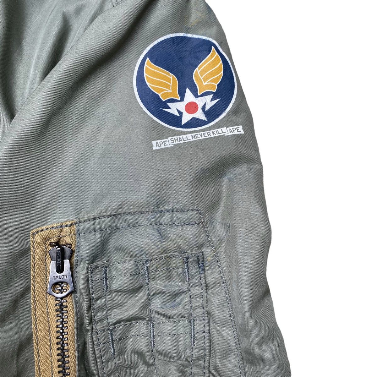 Bape × The Real McCoy's Bape x Real McCoy's L2 Flight Jacket Size US L / EU 52-54 / 3 - 8 Thumbnail