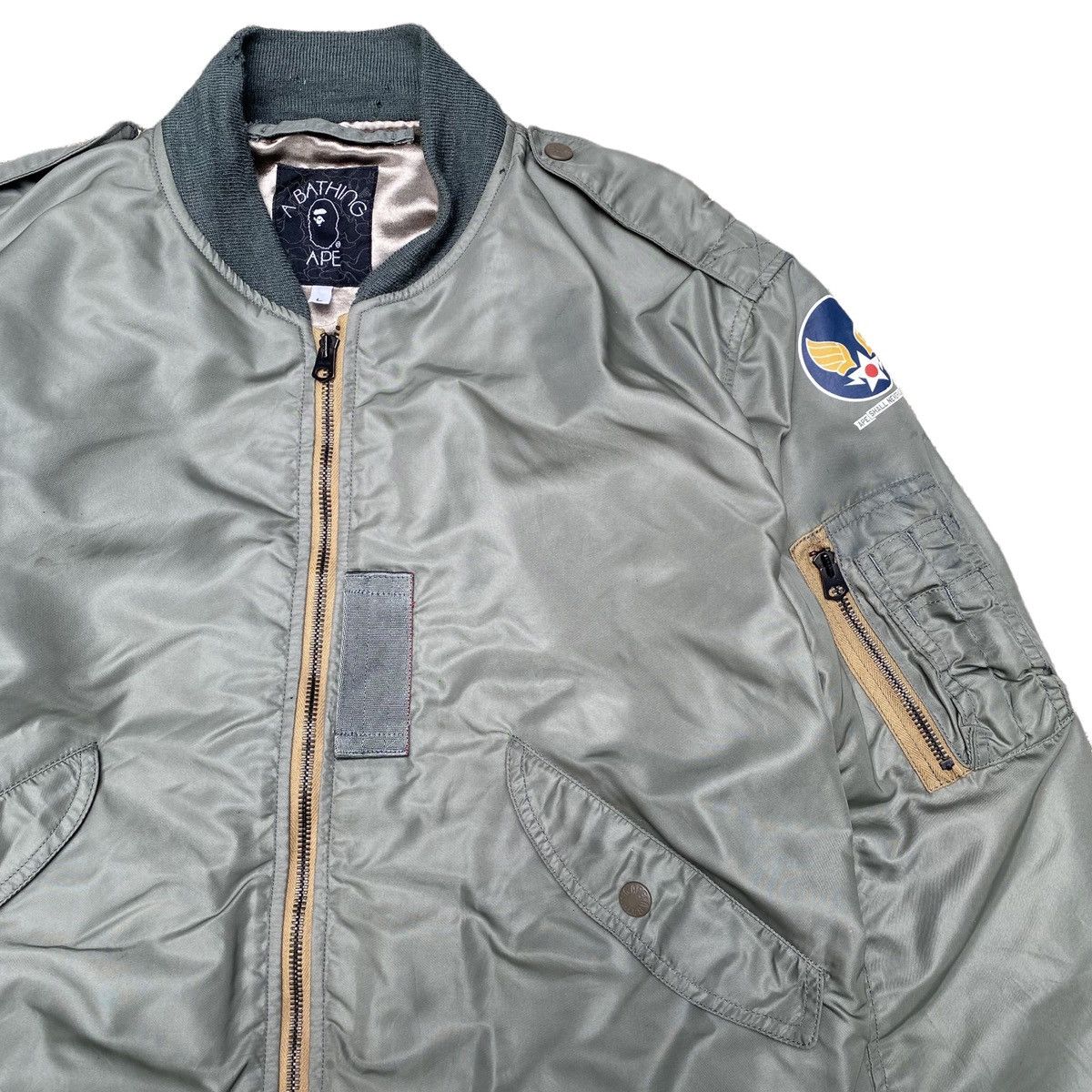 Bape × The Real McCoy's Bape x Real McCoy's L2 Flight Jacket Size US L / EU 52-54 / 3 - 5 Thumbnail