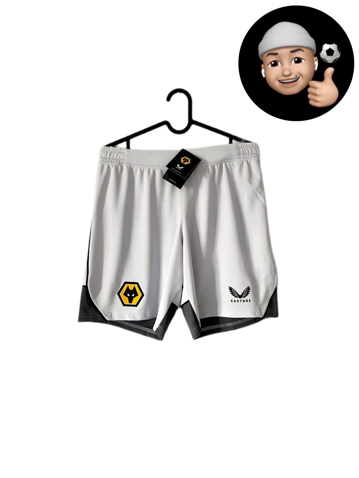 Other NEW 2022 2023 Wolverhampton Castore Third Kit Soccer Shorts Size US 34 / EU 50 - 1 Thumbnail