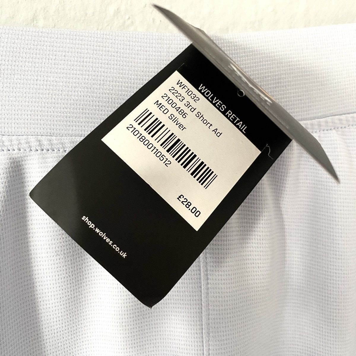 Other NEW 2022 2023 Wolverhampton Castore Third Kit Soccer Shorts Size US 34 / EU 50 - 5 Thumbnail