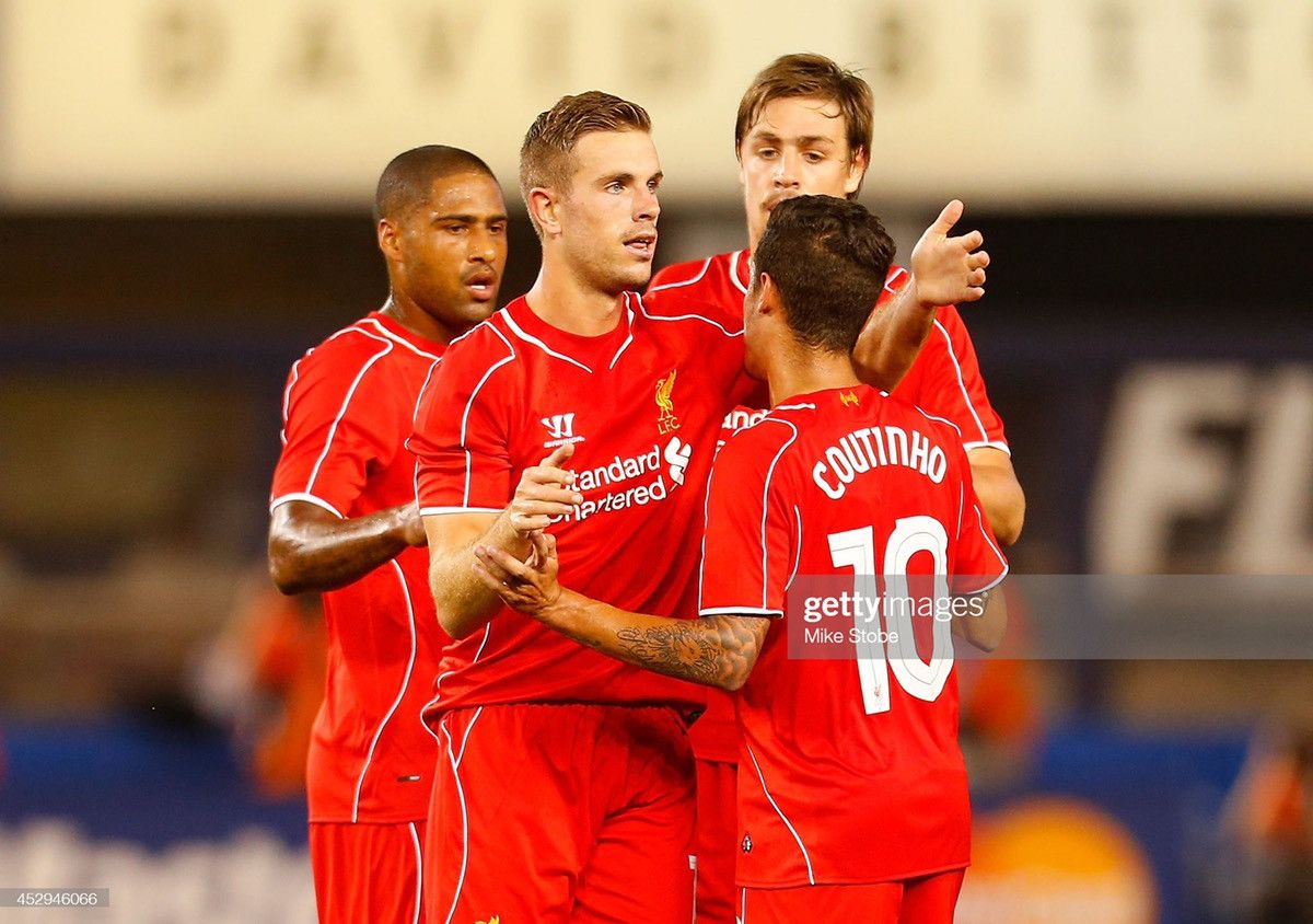 Vintage × Warrior 2014 2015 Liverpool England Warrior Home Away Soccer Jersey Size US M / EU 48-50 / 2 - 2 Thumbnail