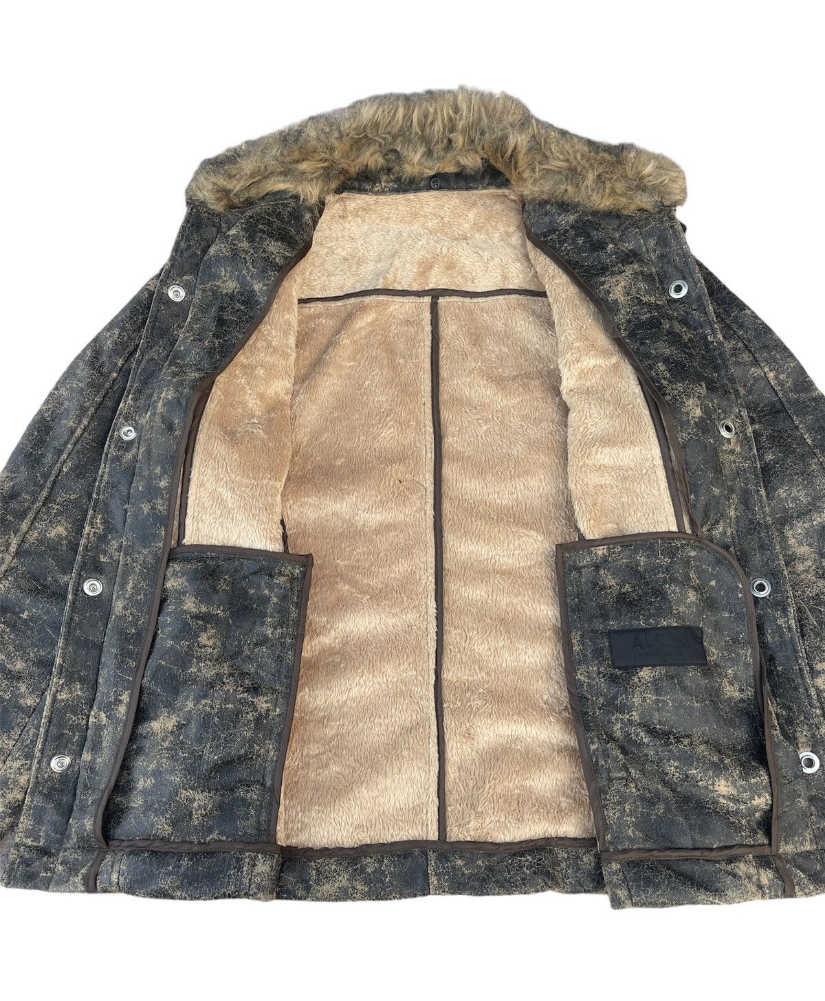 14th Addiction Japanese A.S.M Atelier Sab Men Fur Leather Jacket Size US S / EU 44-46 / 1 - 4 Thumbnail