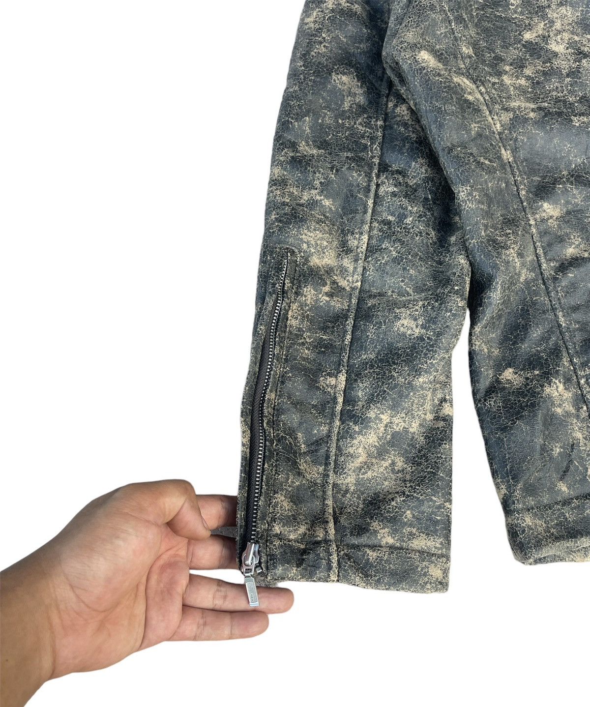 14th Addiction Japanese A.S.M Atelier Sab Men Fur Leather Jacket Size US S / EU 44-46 / 1 - 7 Thumbnail