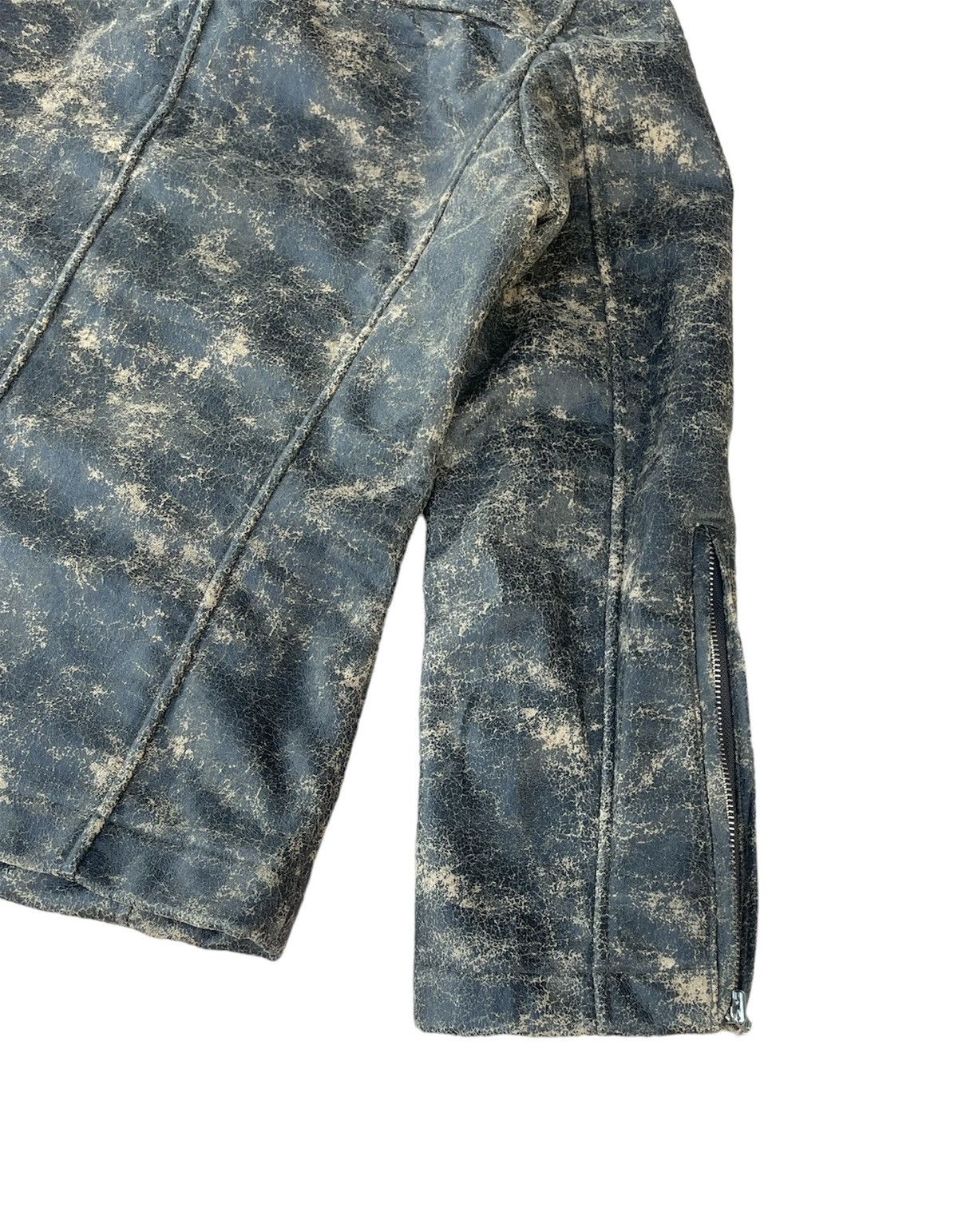 14th Addiction Japanese A.S.M Atelier Sab Men Fur Leather Jacket Size US S / EU 44-46 / 1 - 8 Thumbnail